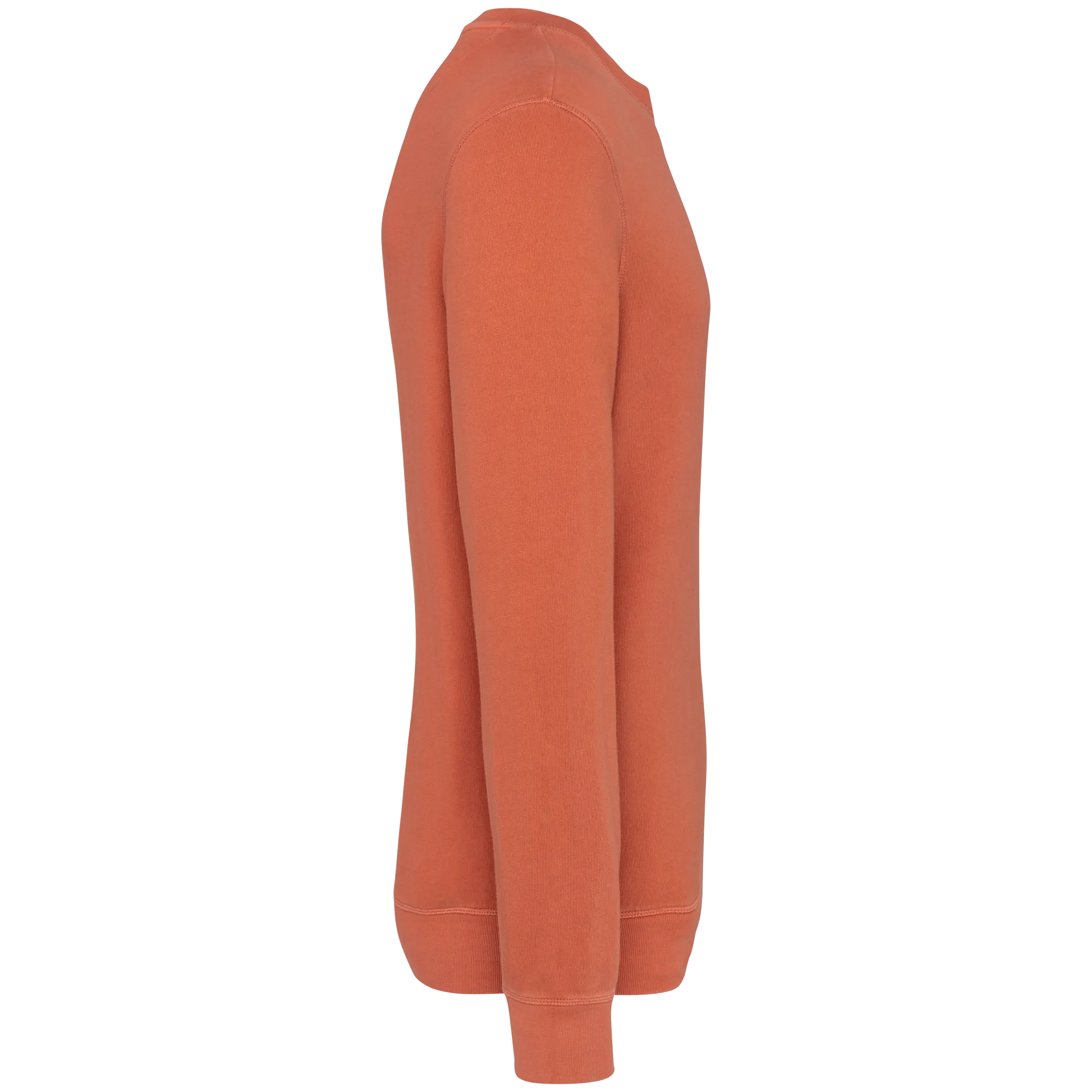 Sudadera ecorresponsable de cuello redondo French Terry unisex