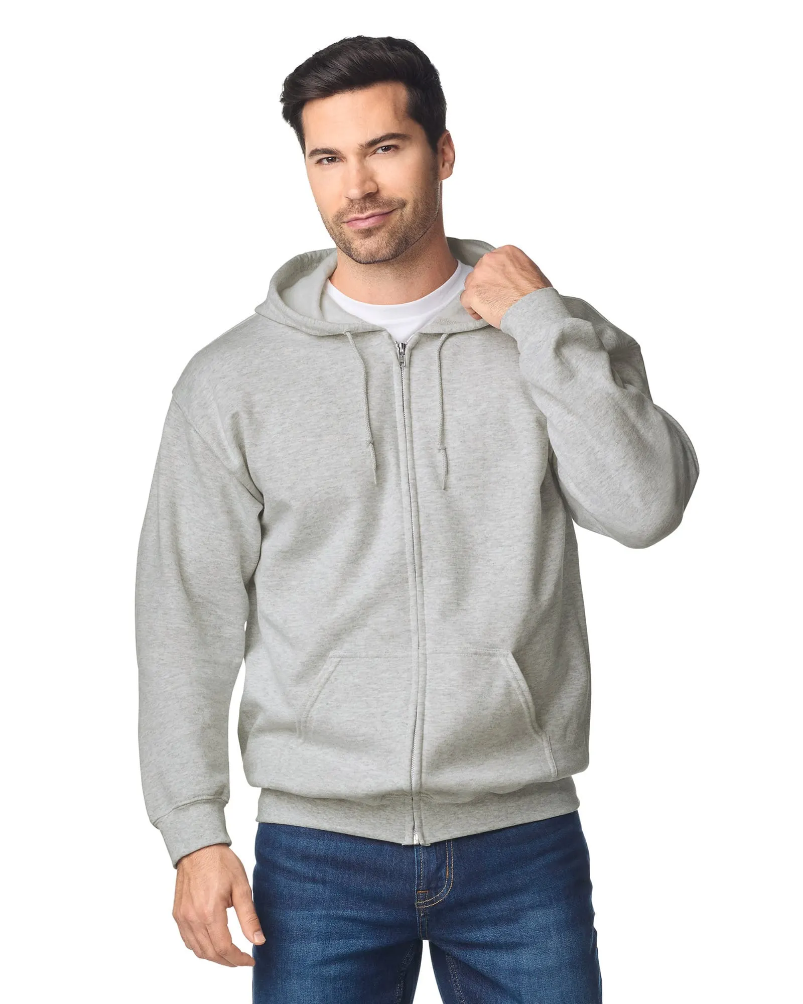 Sudadera Heavy Blend™ capucha y cremallera hombre