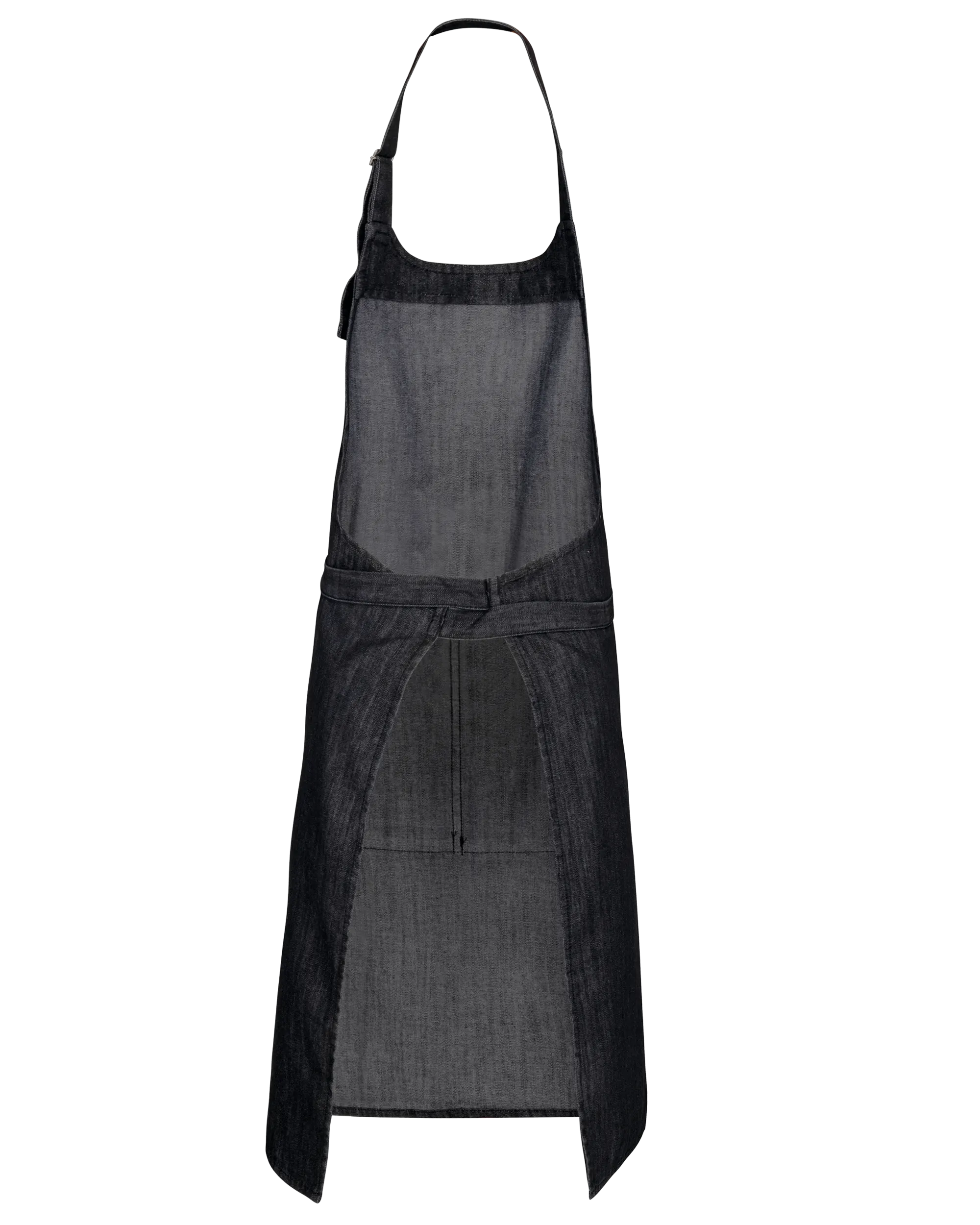 Delantal poliéster/algodón con bolsillo