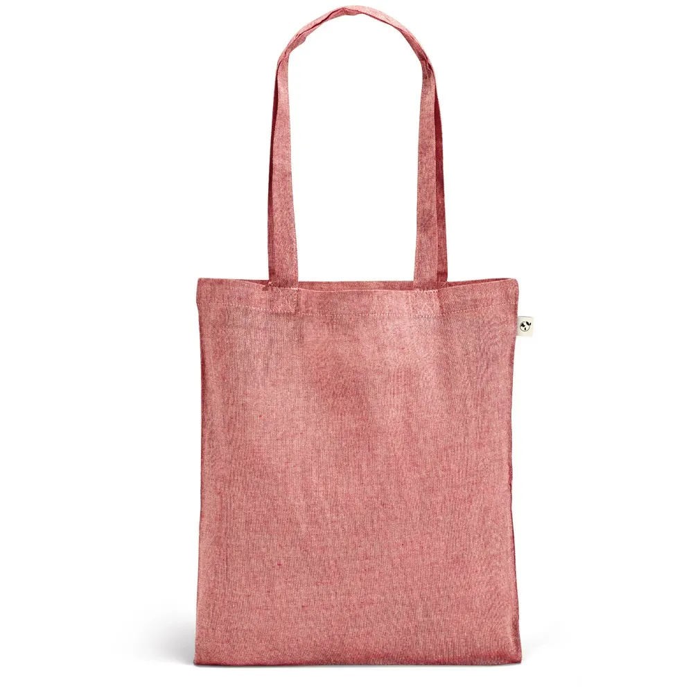 RYNEK. Bolsa con algodón reciclado (70%), poliéster (30% rPET) (140 g/m²)