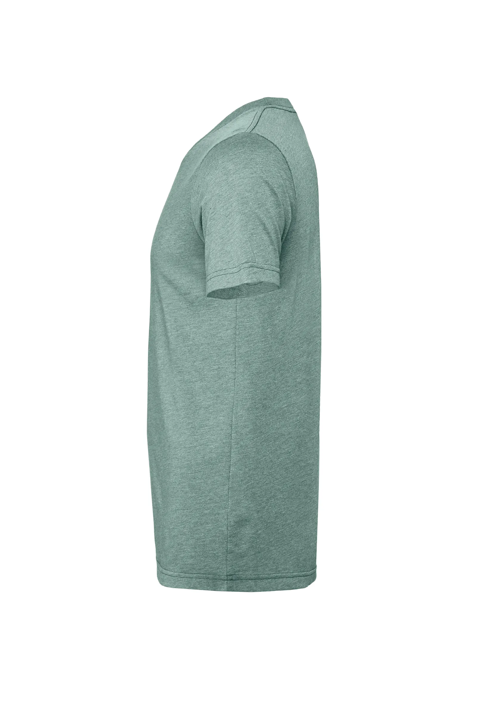 Camiseta cuello redondo hombre Heather