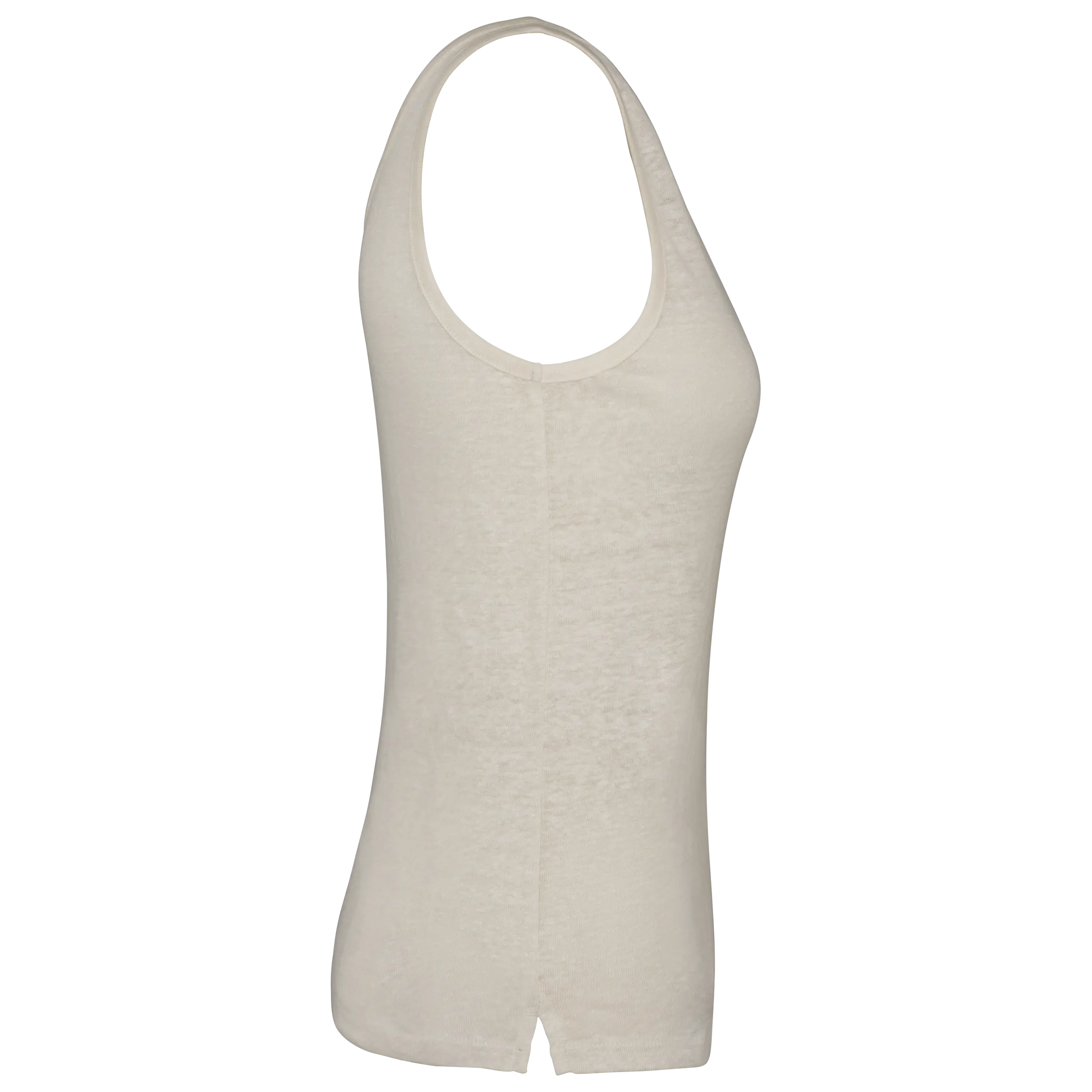 Camiseta de tirantes de lino mujer