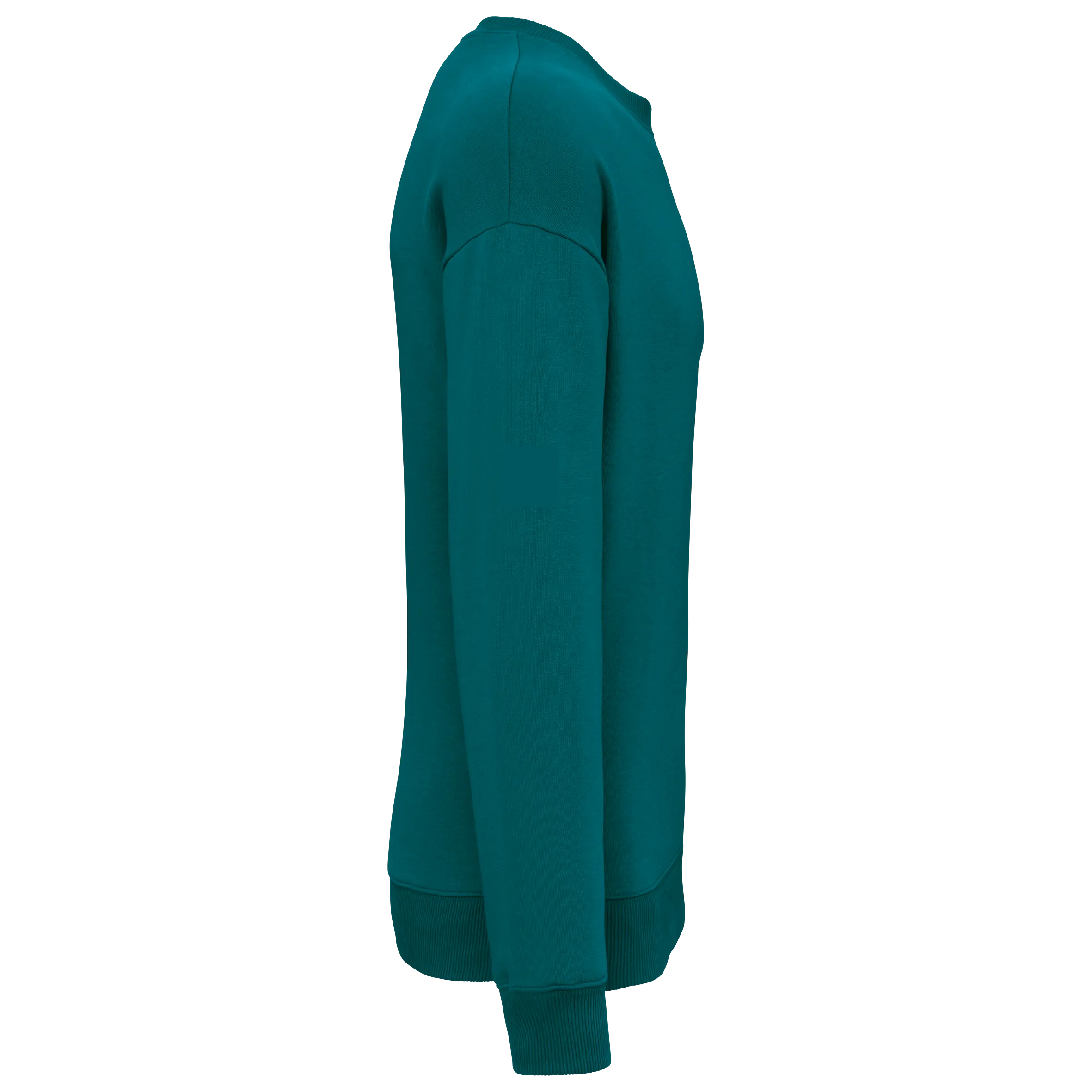 Sudadera ecorresponsable cuello redondo oversize unisex