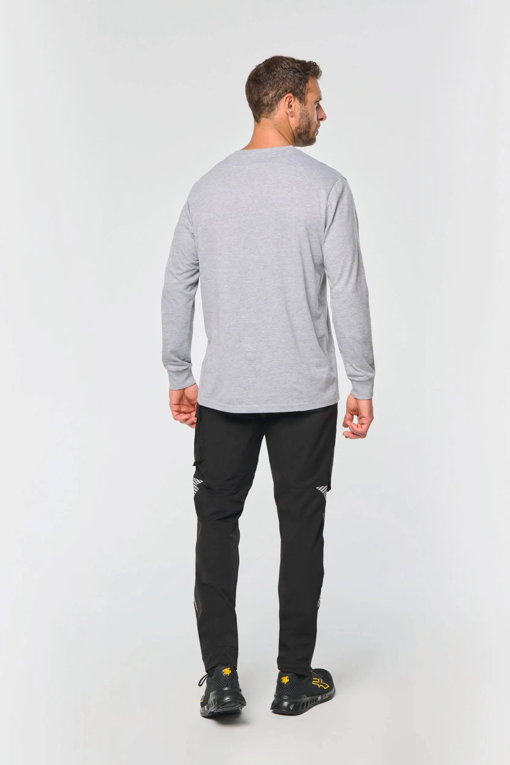 Pantalón stretch reciclado multibolsillos unisex
