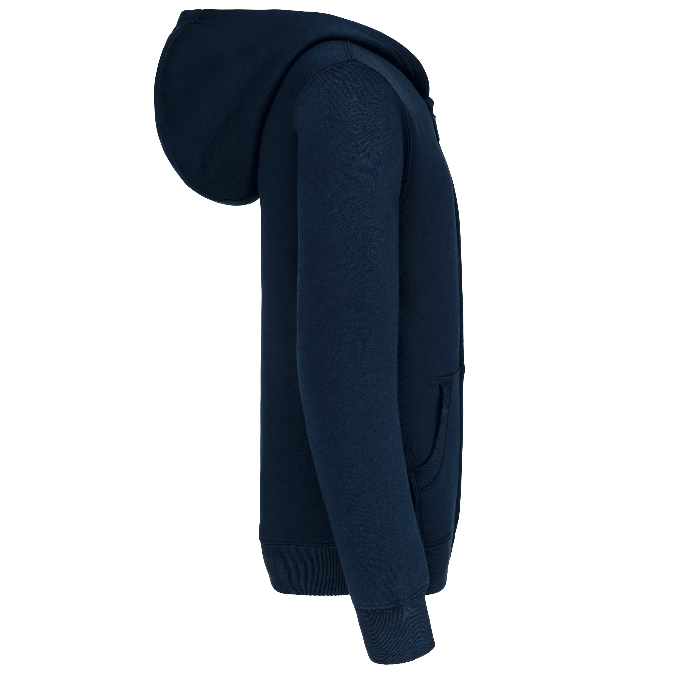 Sudadera capucha y cremallera niños