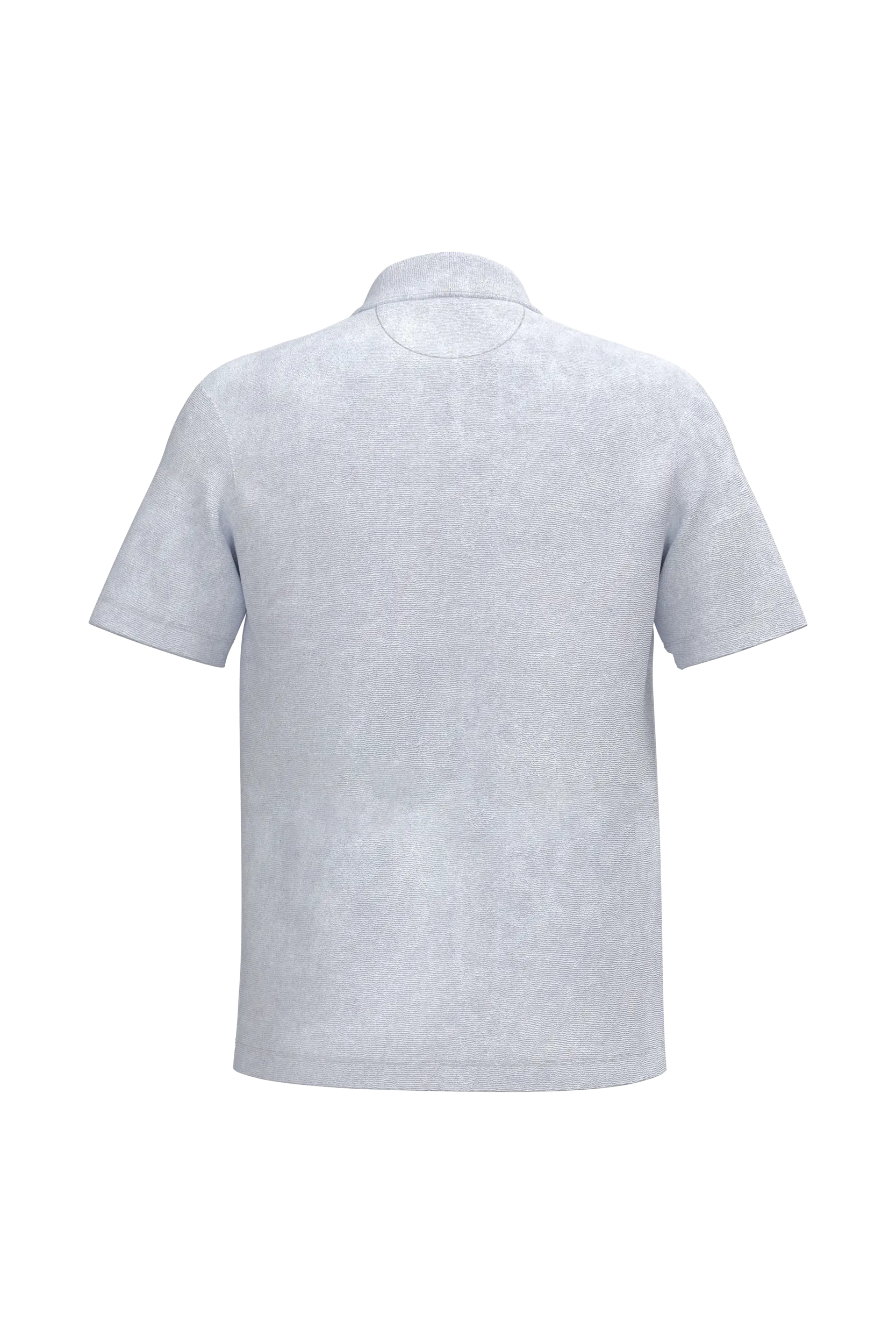 Polo ecorresponsable de rizo hombre