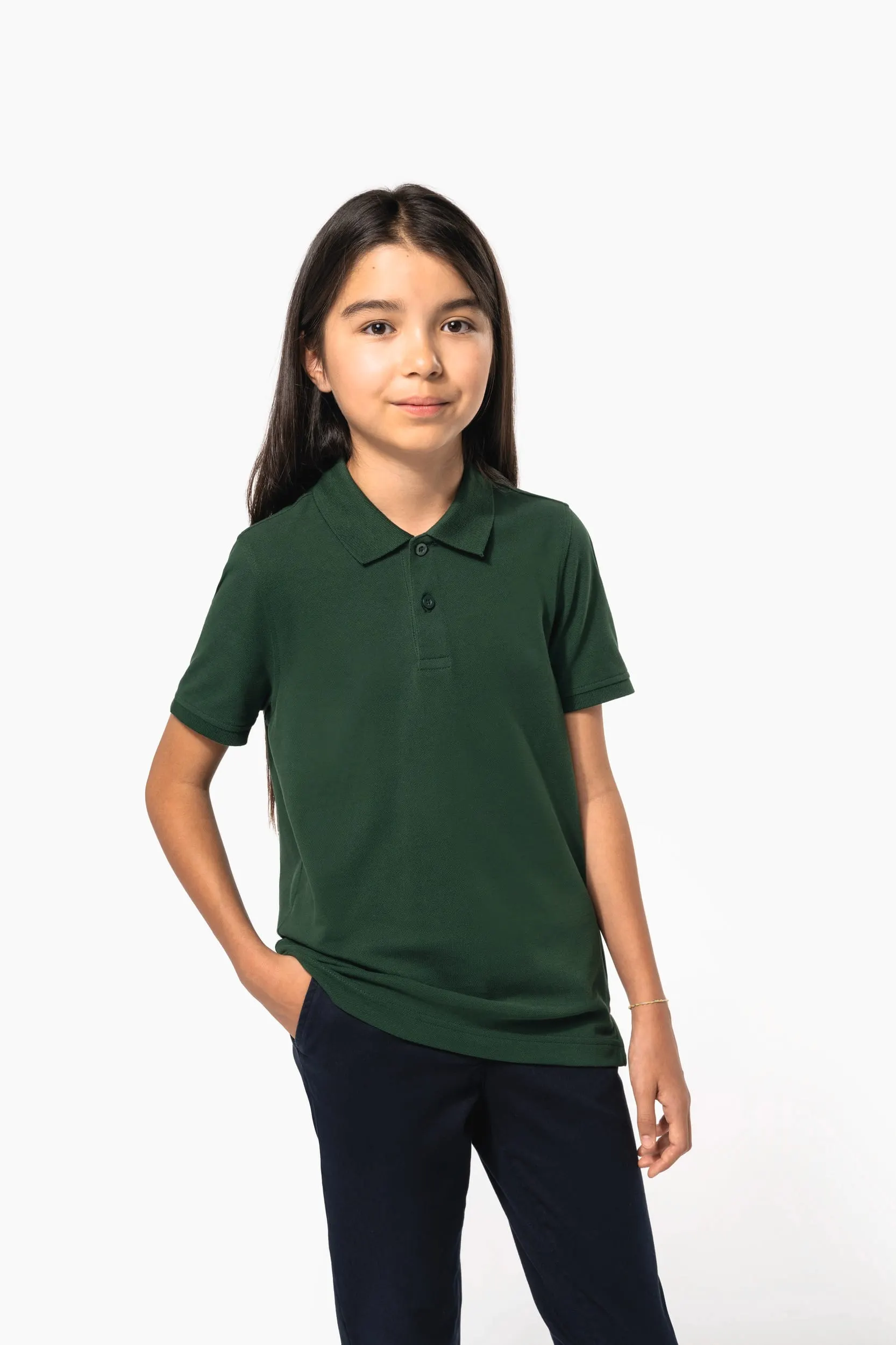 Polo de punto piqué Bio180 infantil