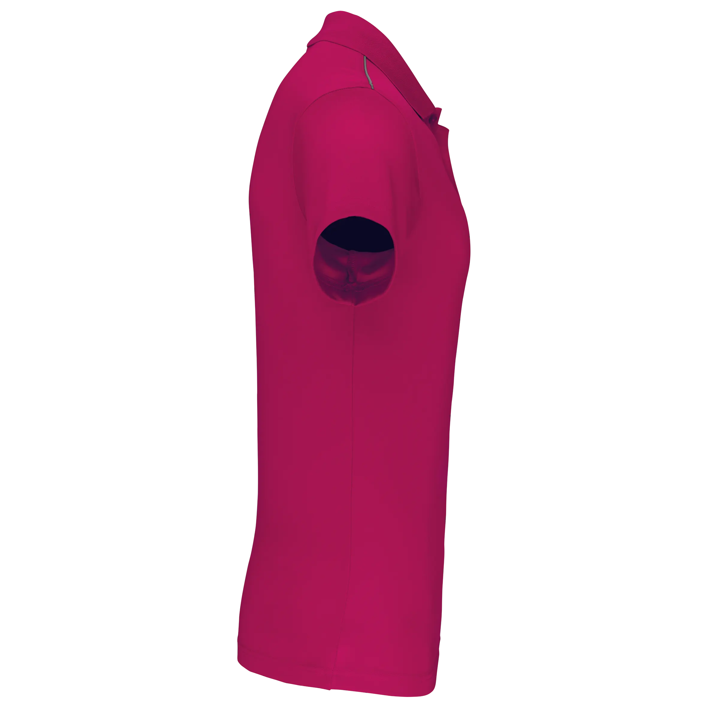 Polo interlock de manga corta hombre