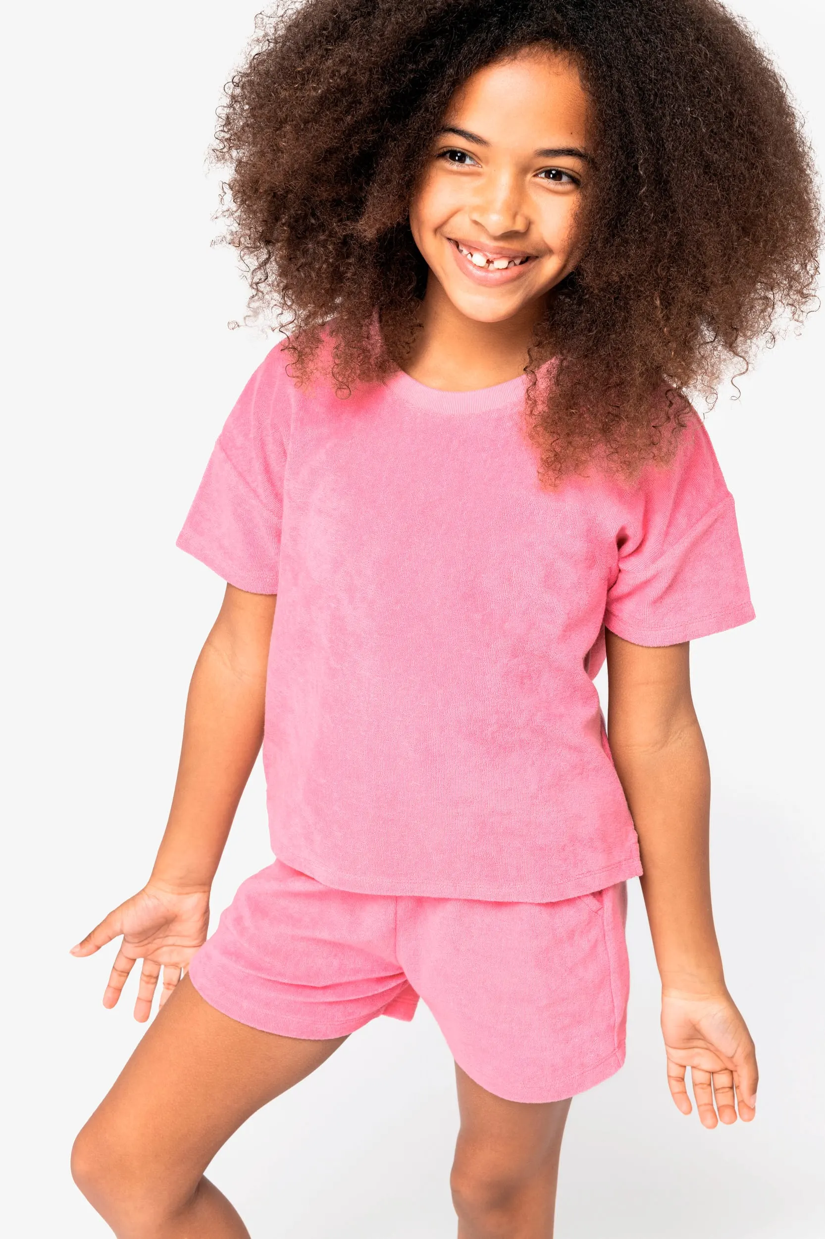 Short ecorresponsable de rizo niña