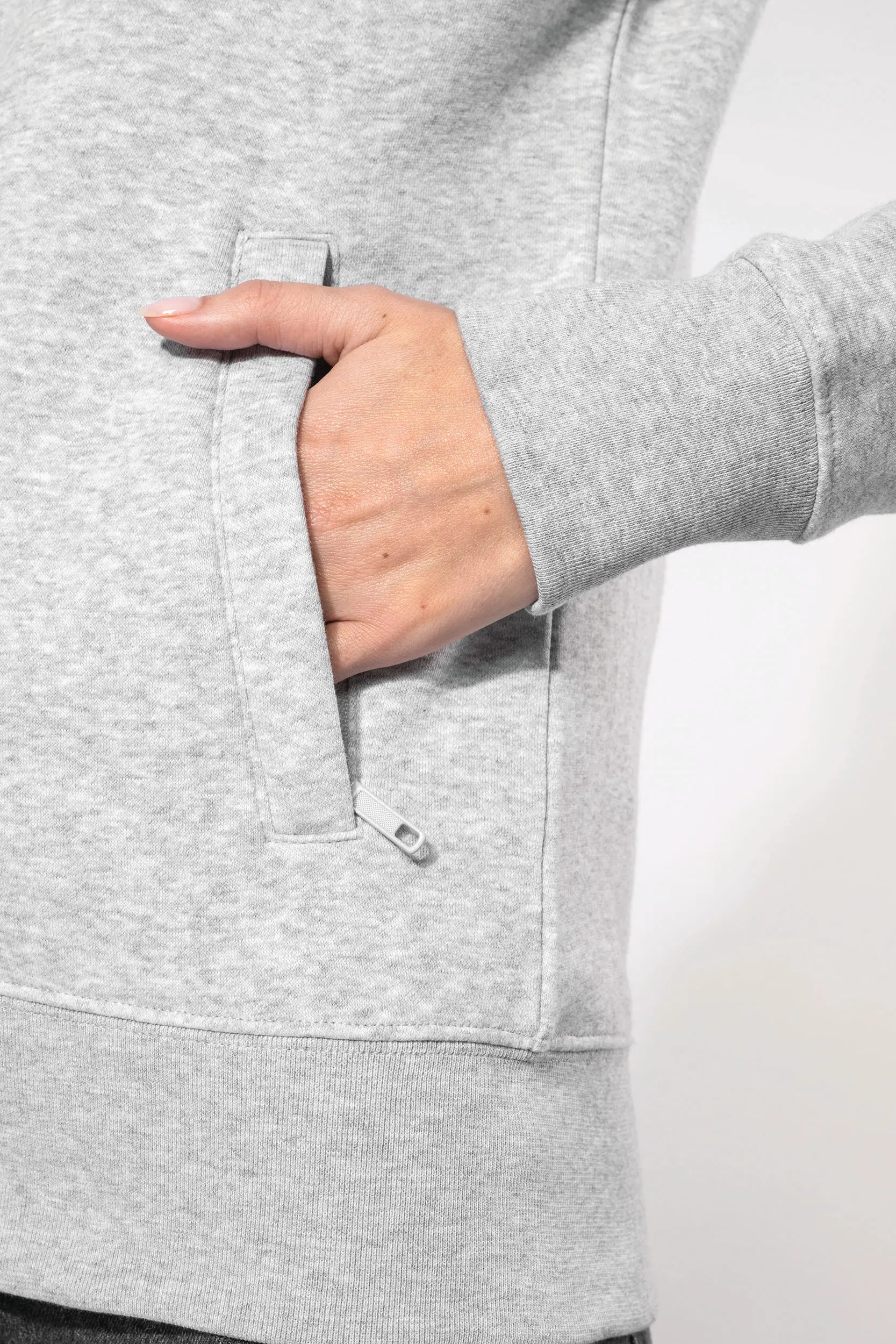 Chaqueta felpa mujer