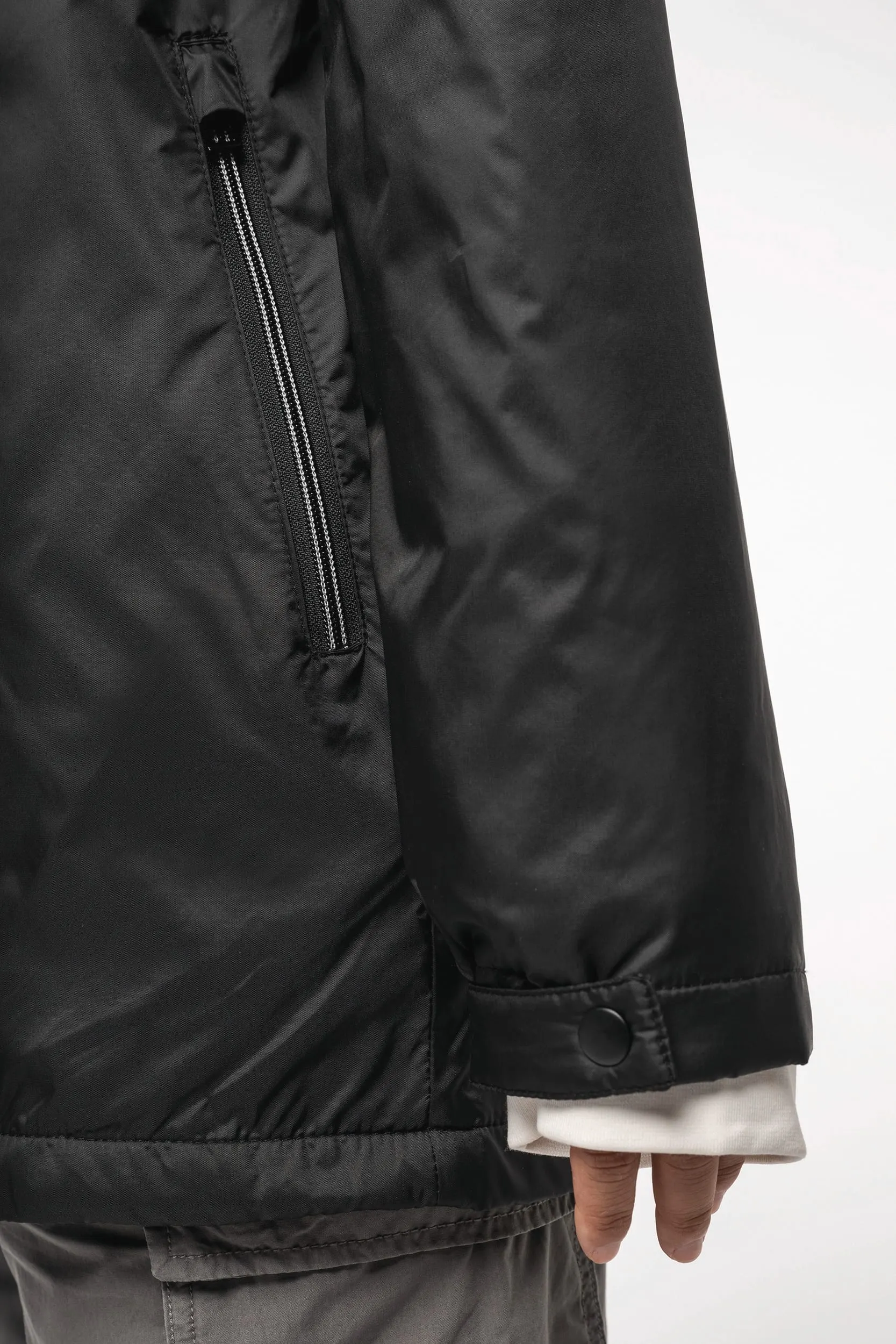 Chaqueta con capucha y forro de micropolar - Unisex