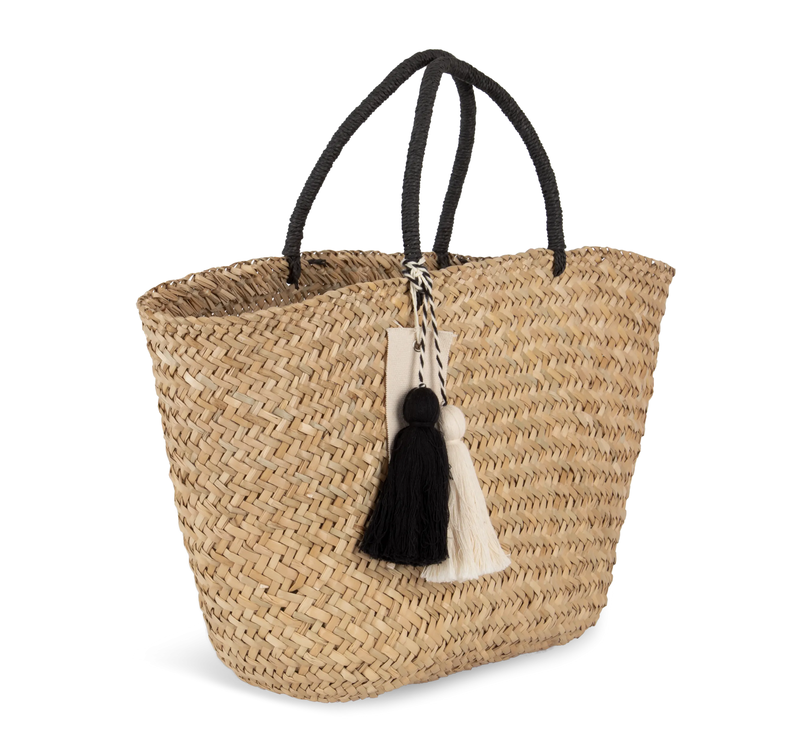 Cesta shopper de paja