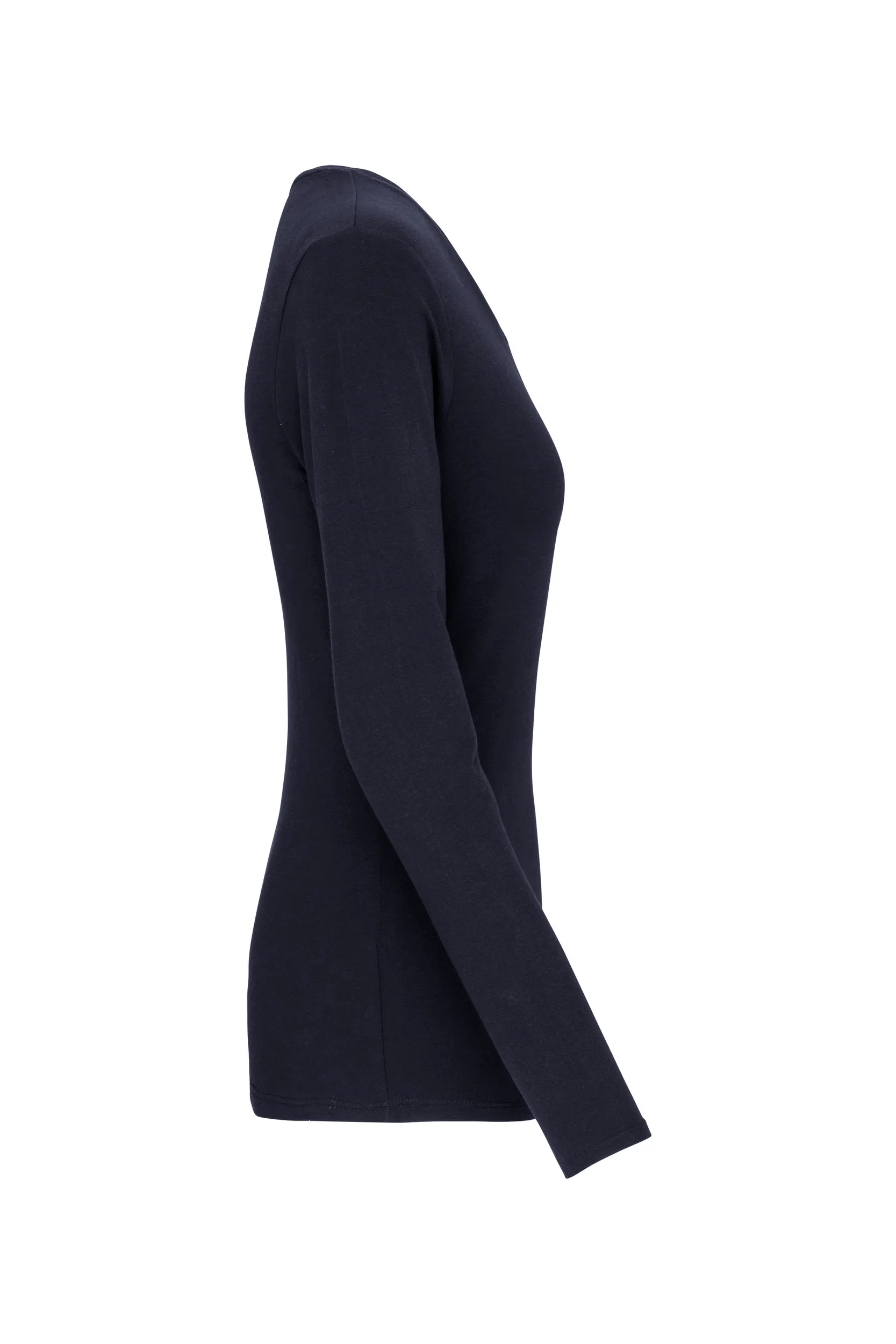 Camiseta con elastano manga larga mujer