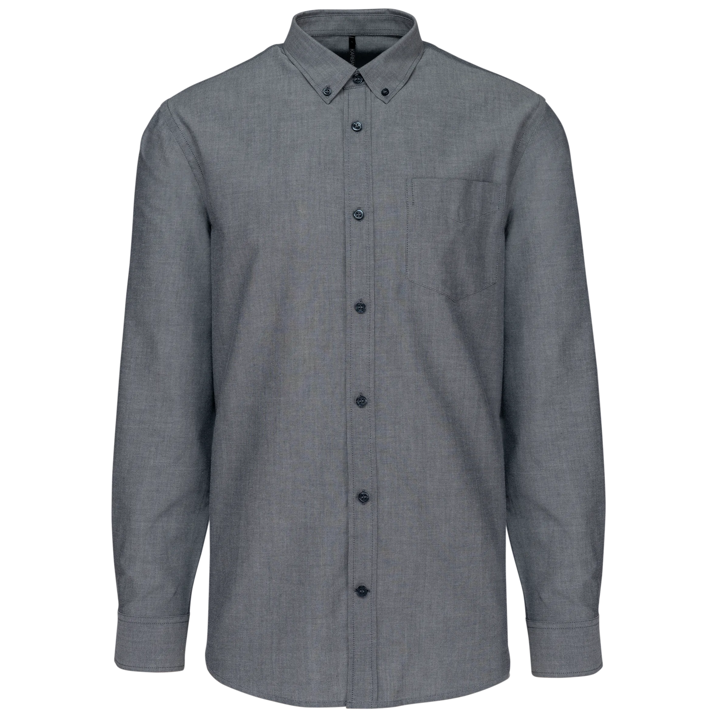 Camisa oxford manga larga hombre