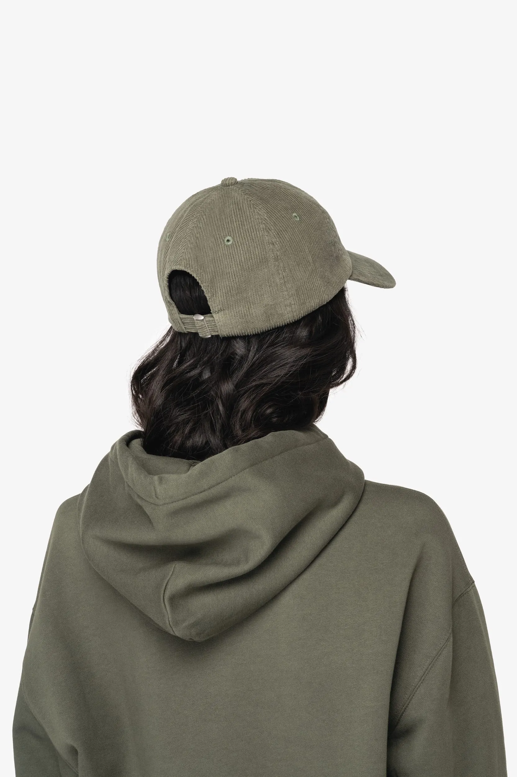 Gorra de pana ecorresponsable 6 paneles unisex