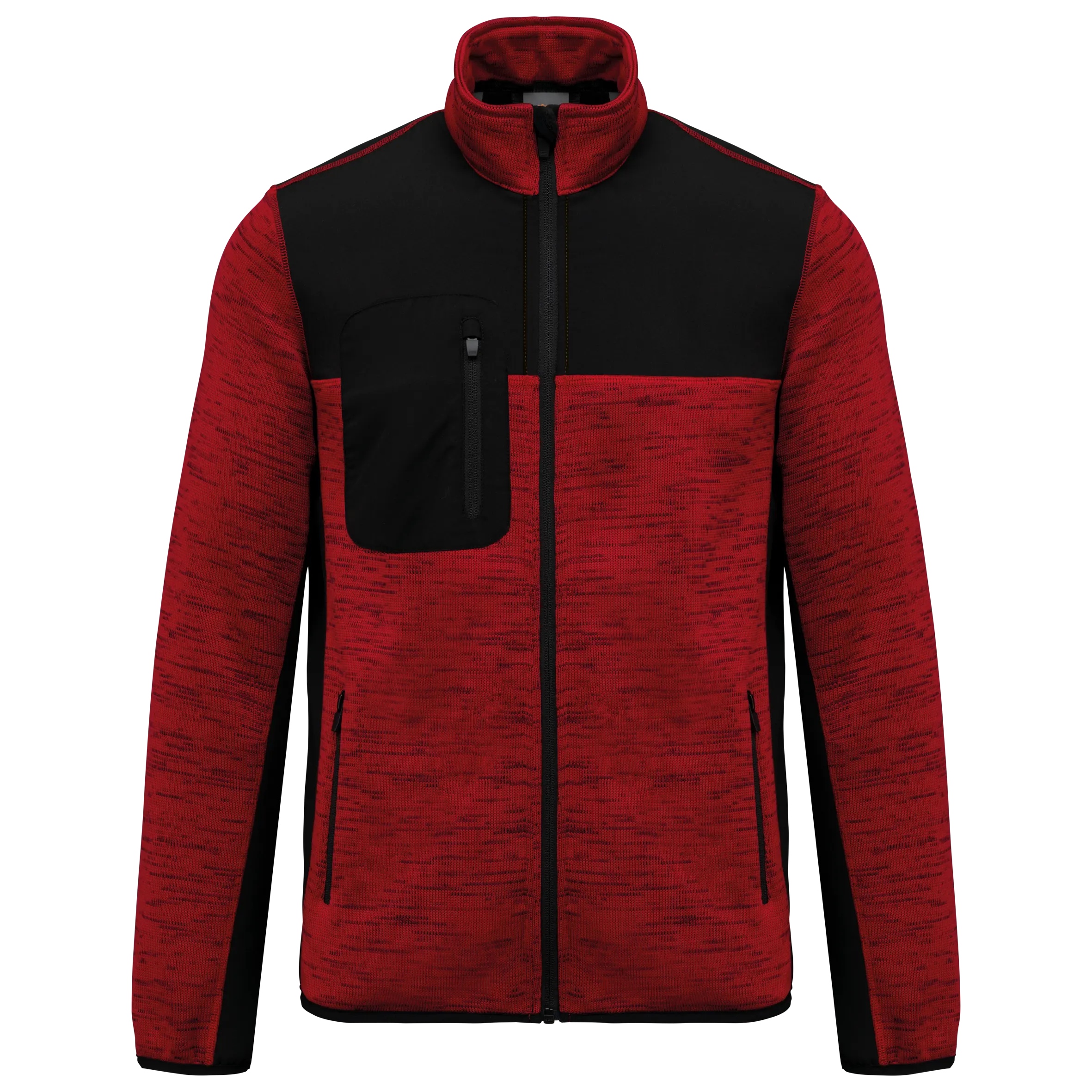 Chaqueta polytricot reciclada hombre
