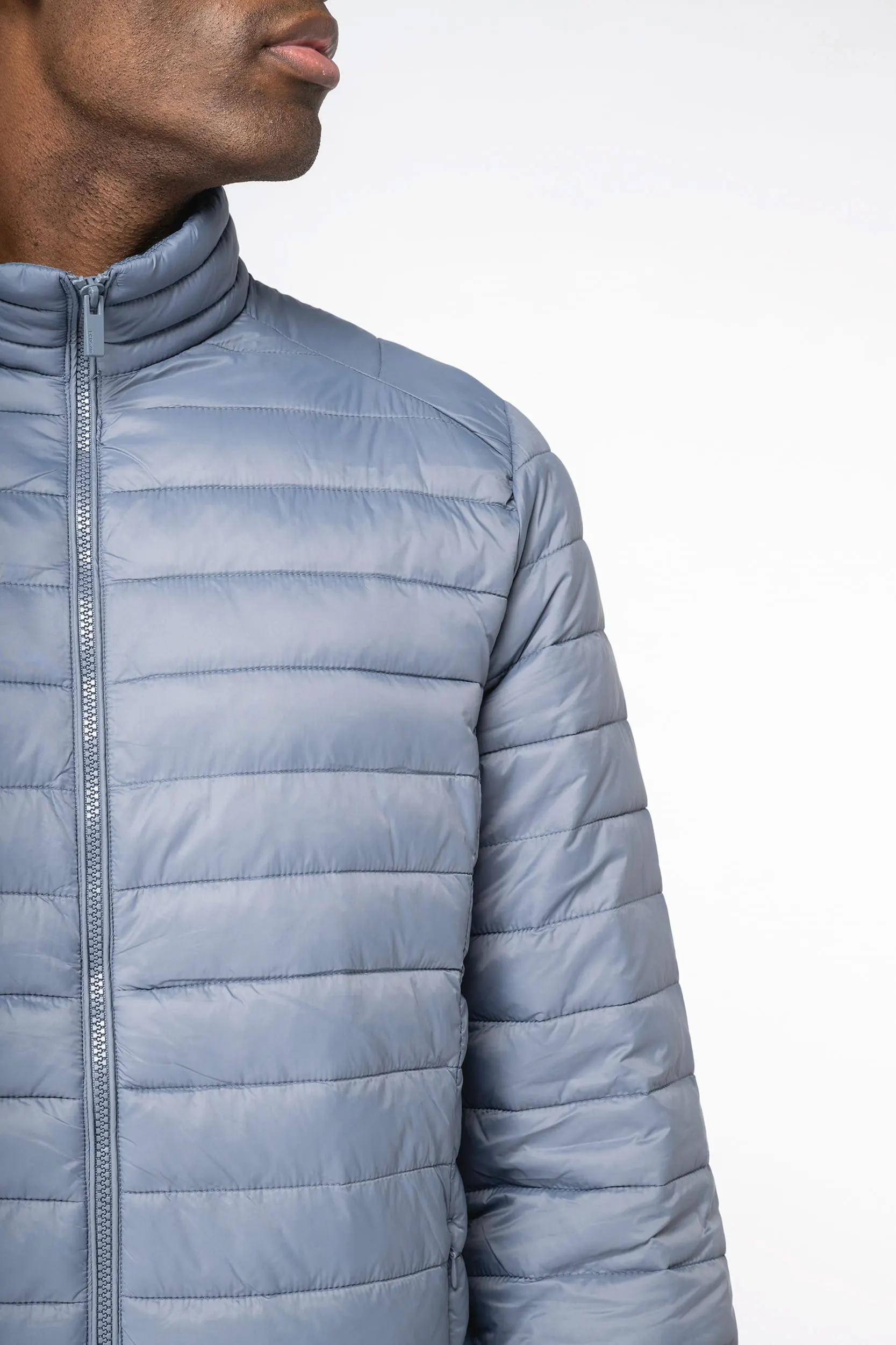 Chaqueta acolchada ligera ecorresponsable hombre