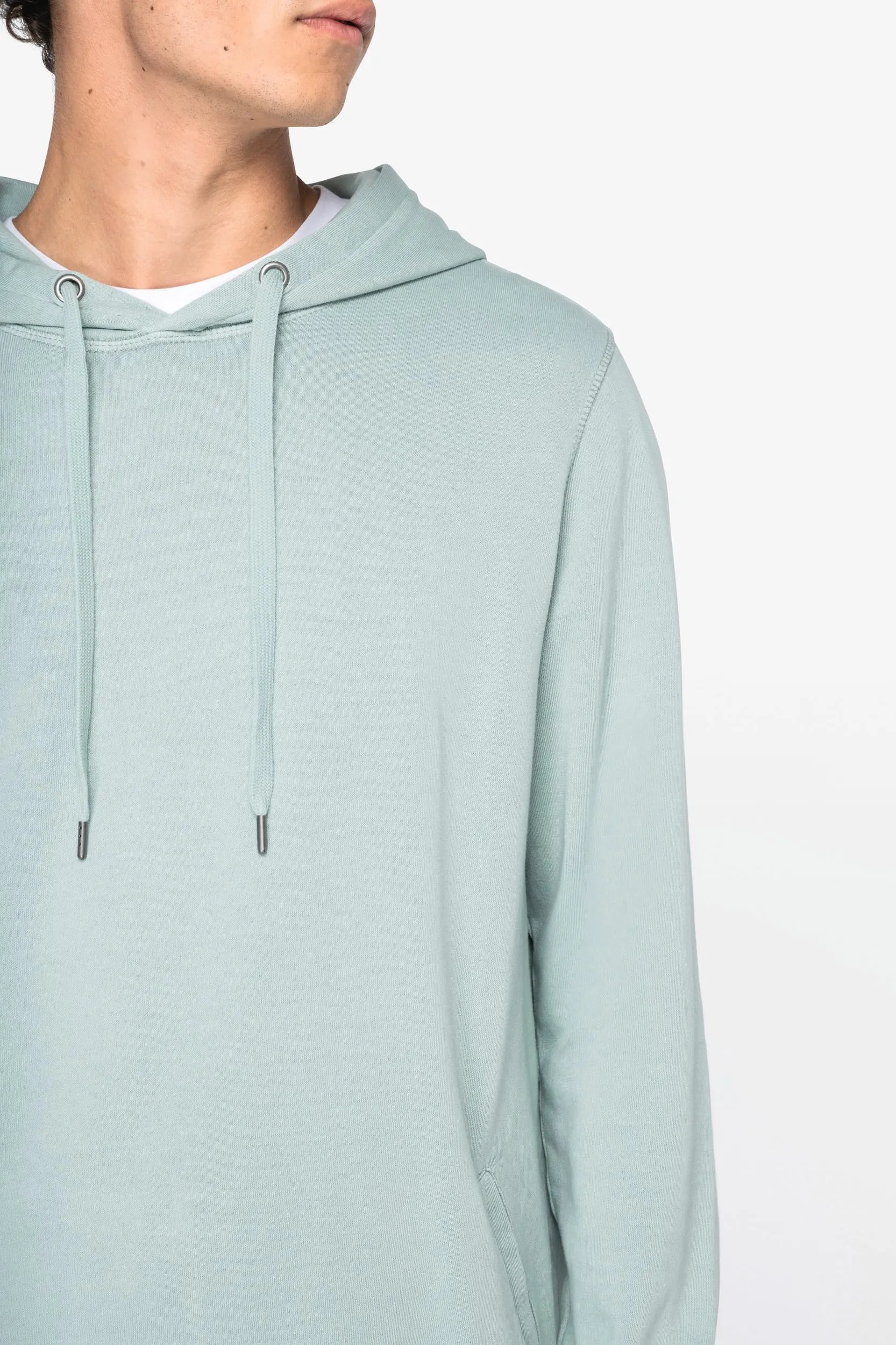 Sudadera ecorresponsable con capucha French Terry unisex