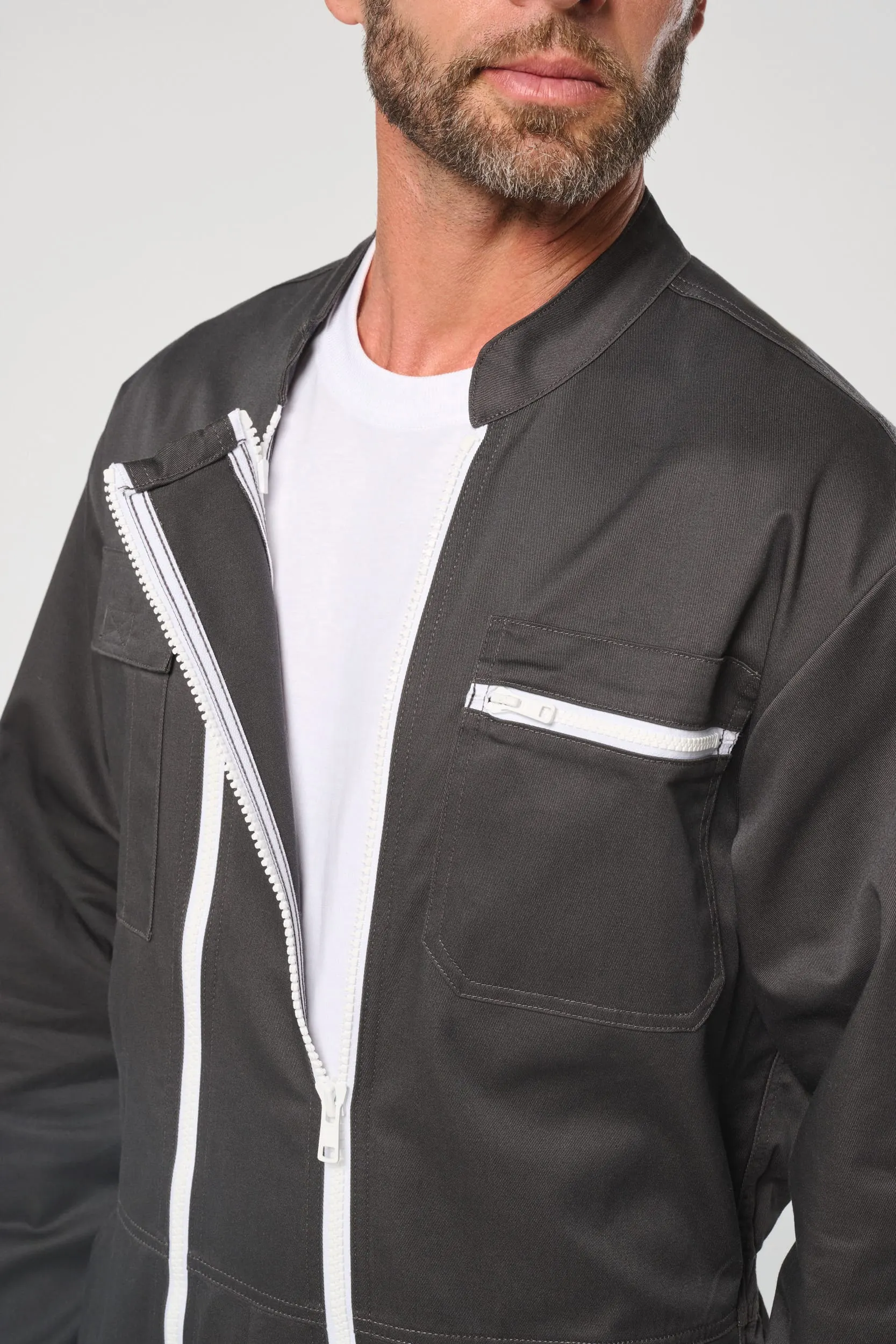 Mono con doble cremallera unisex