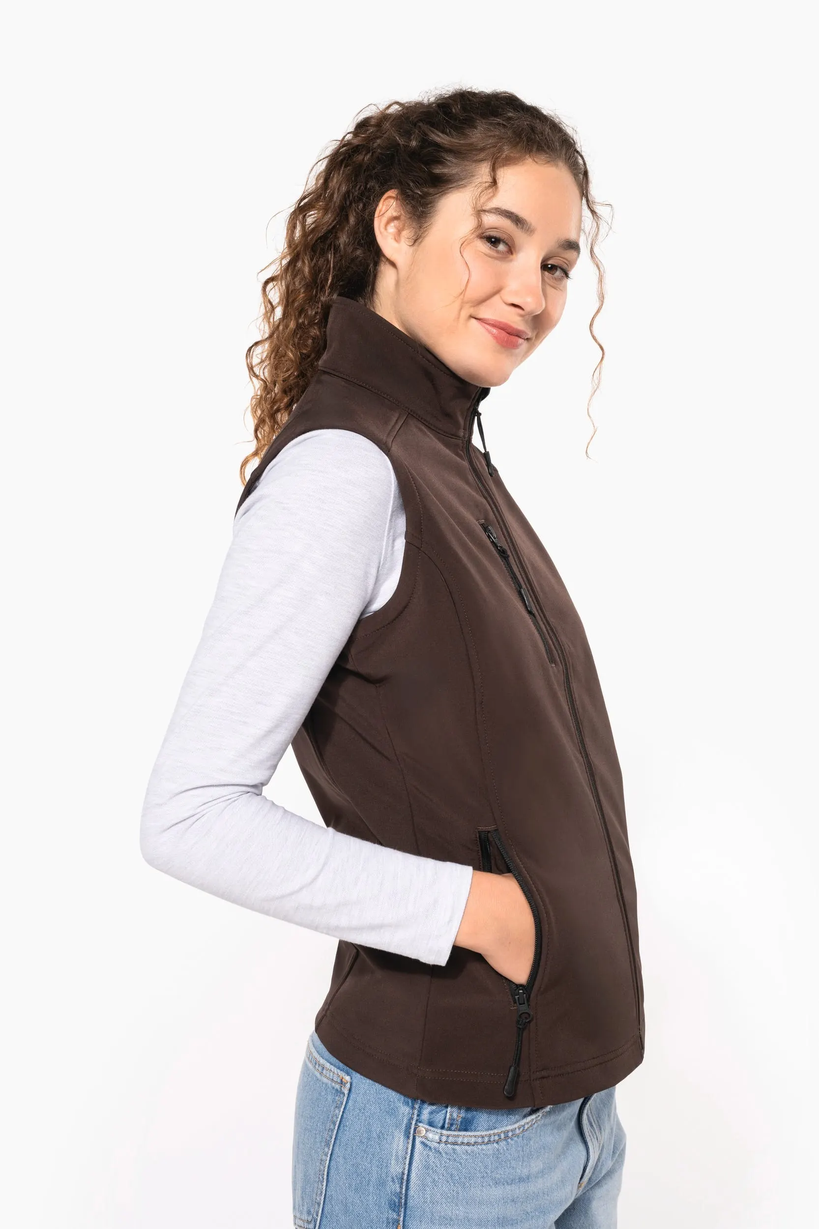 Chaleco sofshell mujer