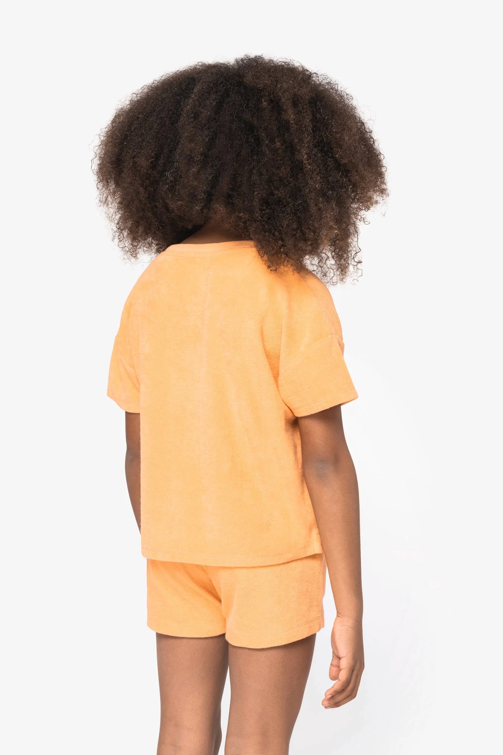 Camiseta ecorresponsable de rizo niña