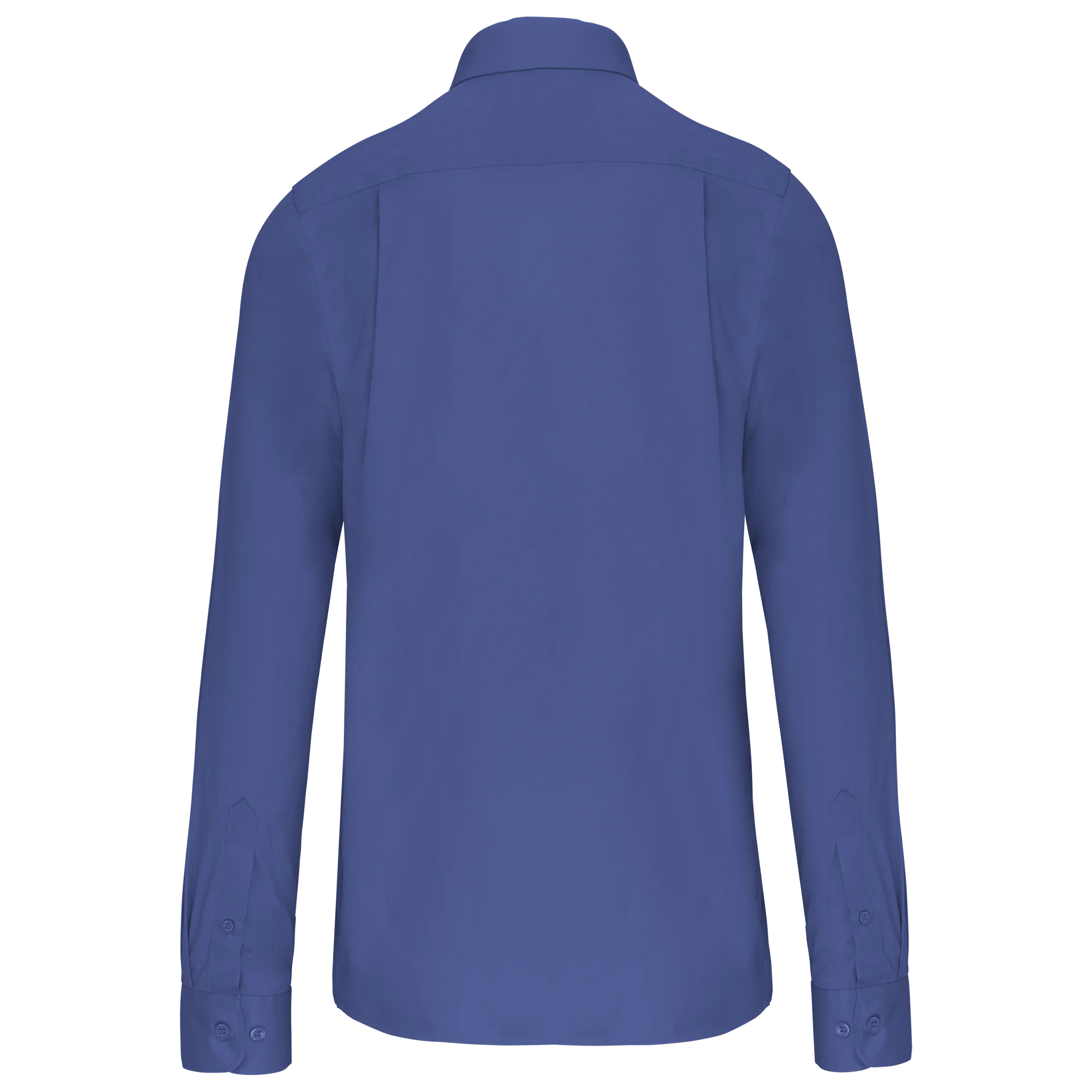 Camisa popelina manga larga hombre