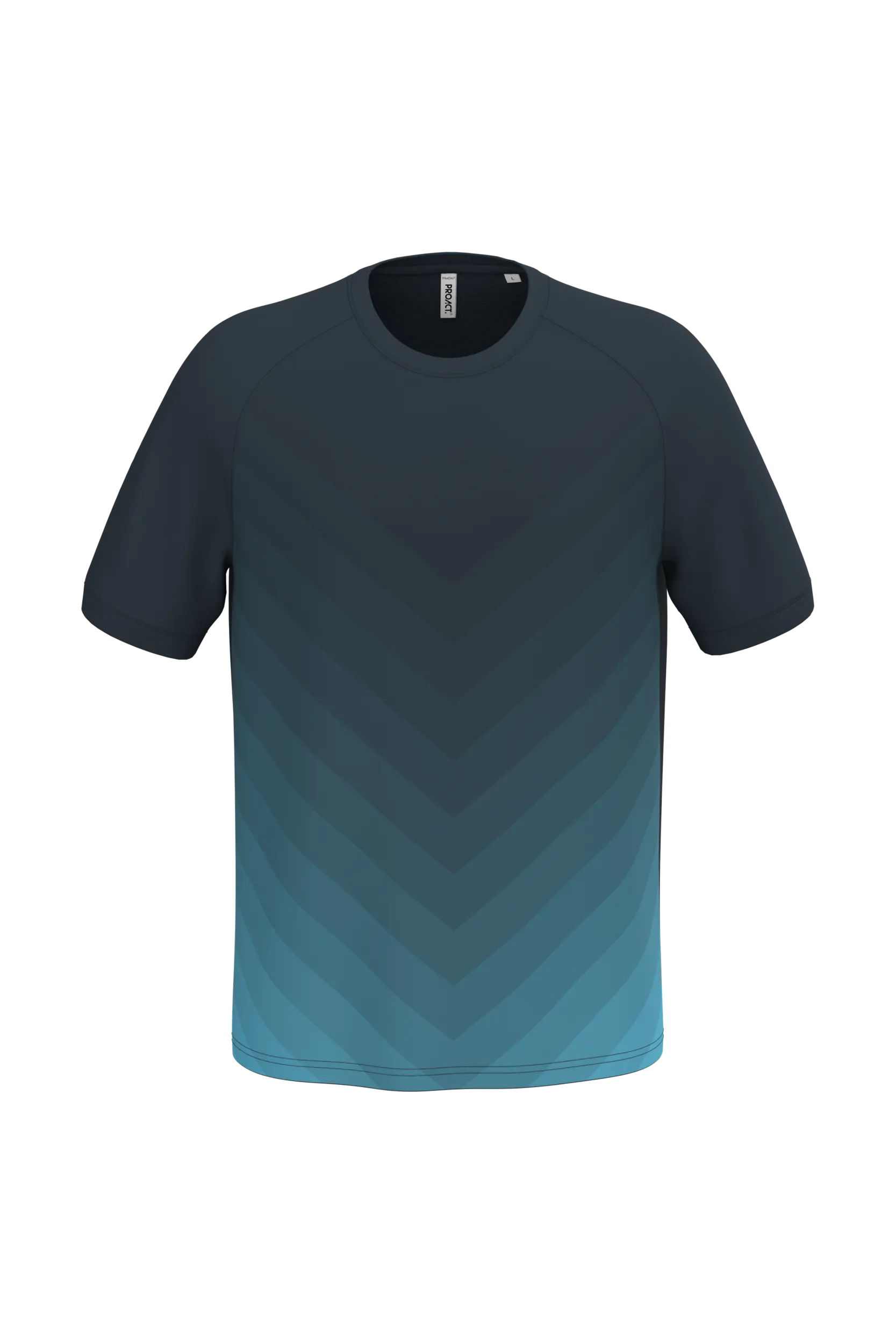 Camiseta multideporte de poliéster realzado unisex