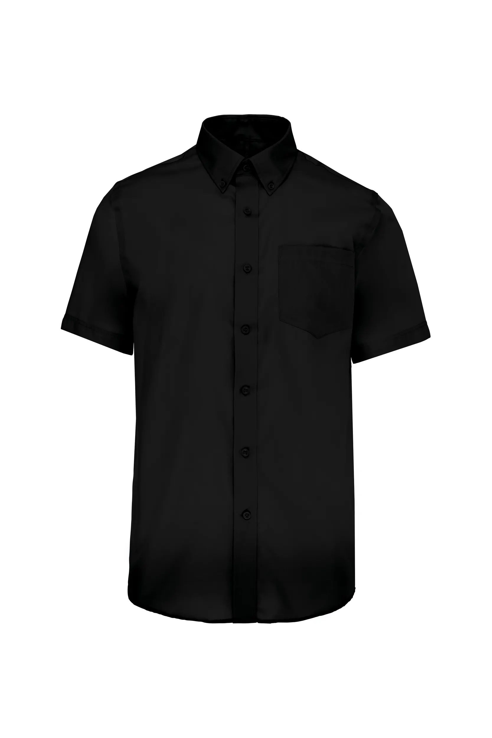 Camisa micro sarga no-plancha manga corta hombre