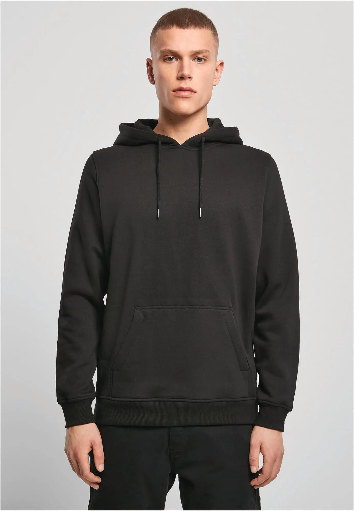 Sudadera con capucha de tejido grueso