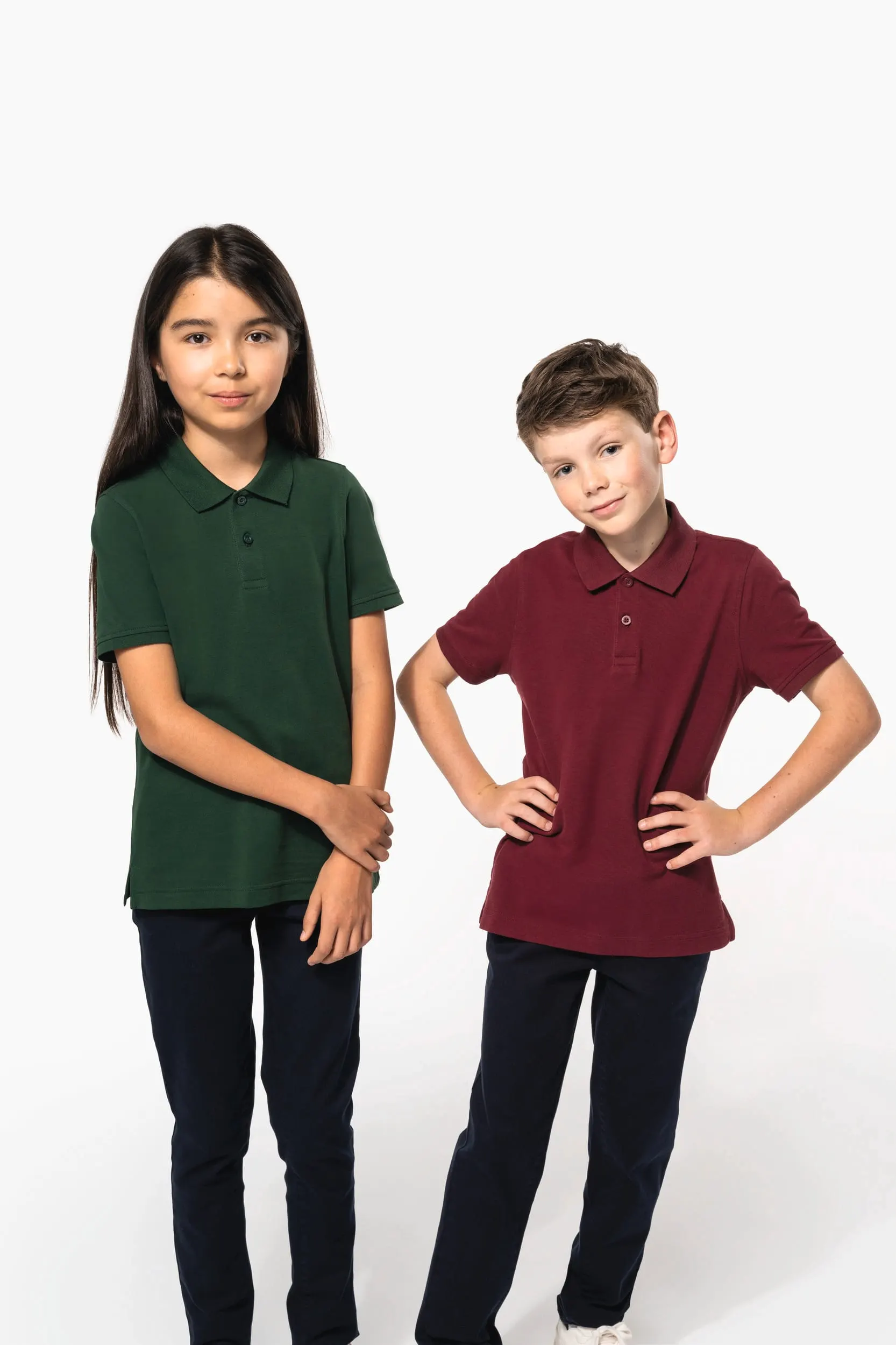 Polo de punto piqué Bio180 infantil
