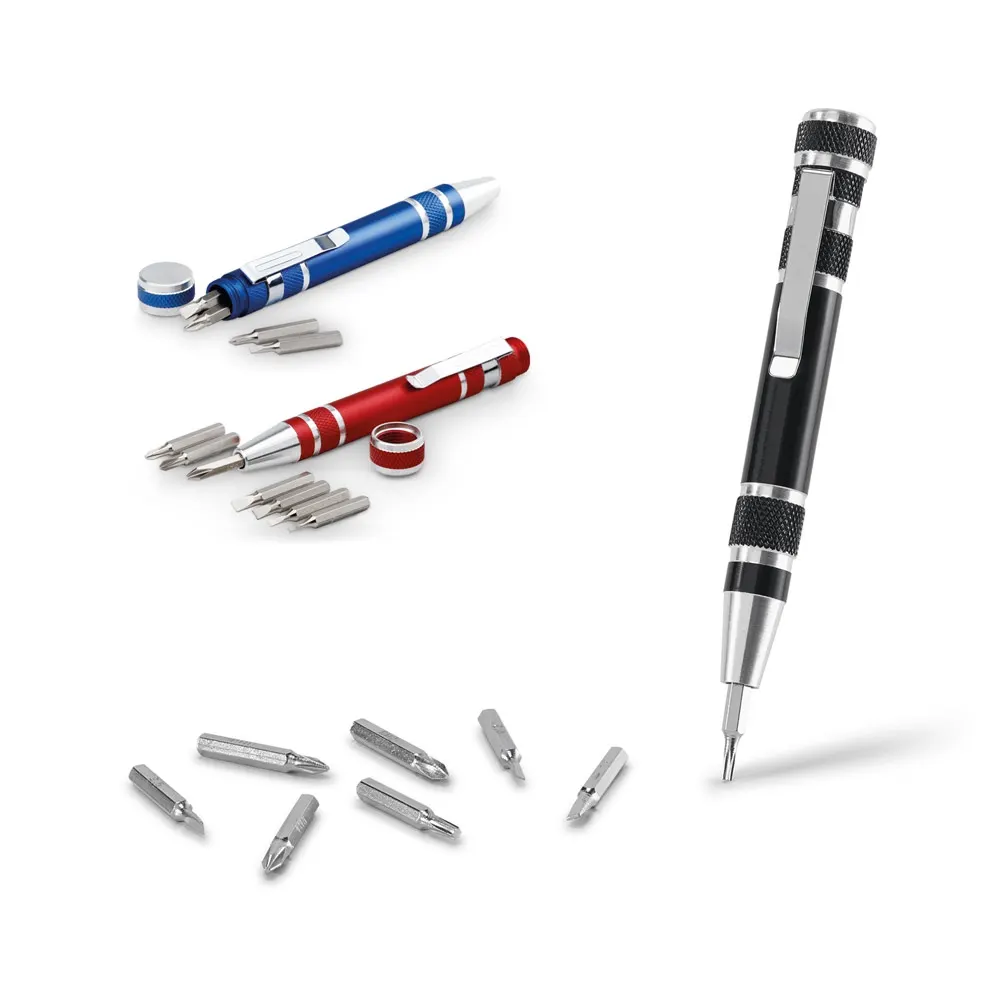 TOOLPEN. Juego de destornilladores de punta redonda