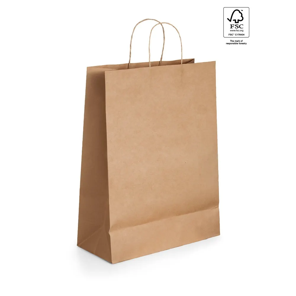 LEIA. Bolsa de papel kraft (115 g/m²)