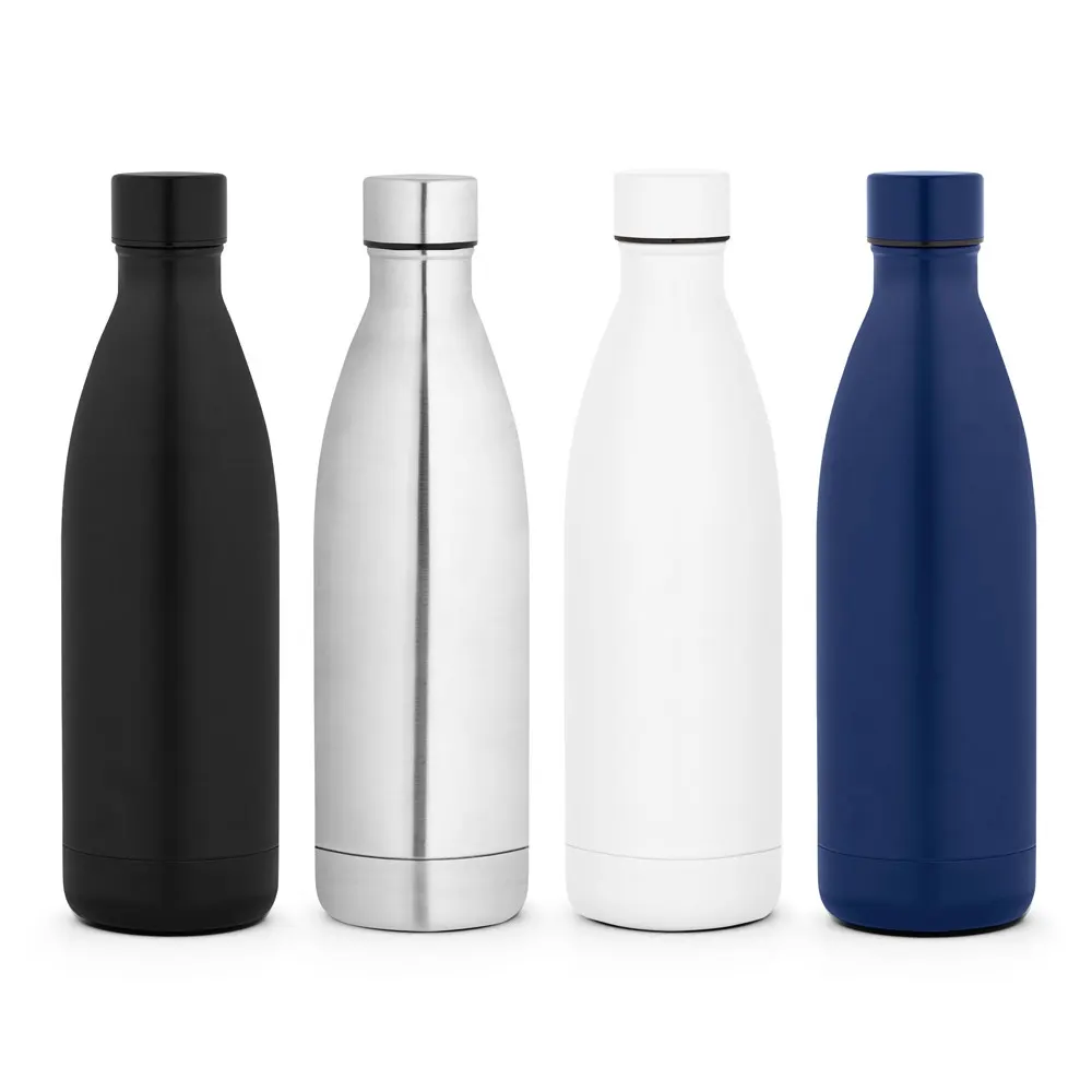 RE-BUFFON XL. Botella de acero inoxidable de doble pared (90% reciclado) 1L