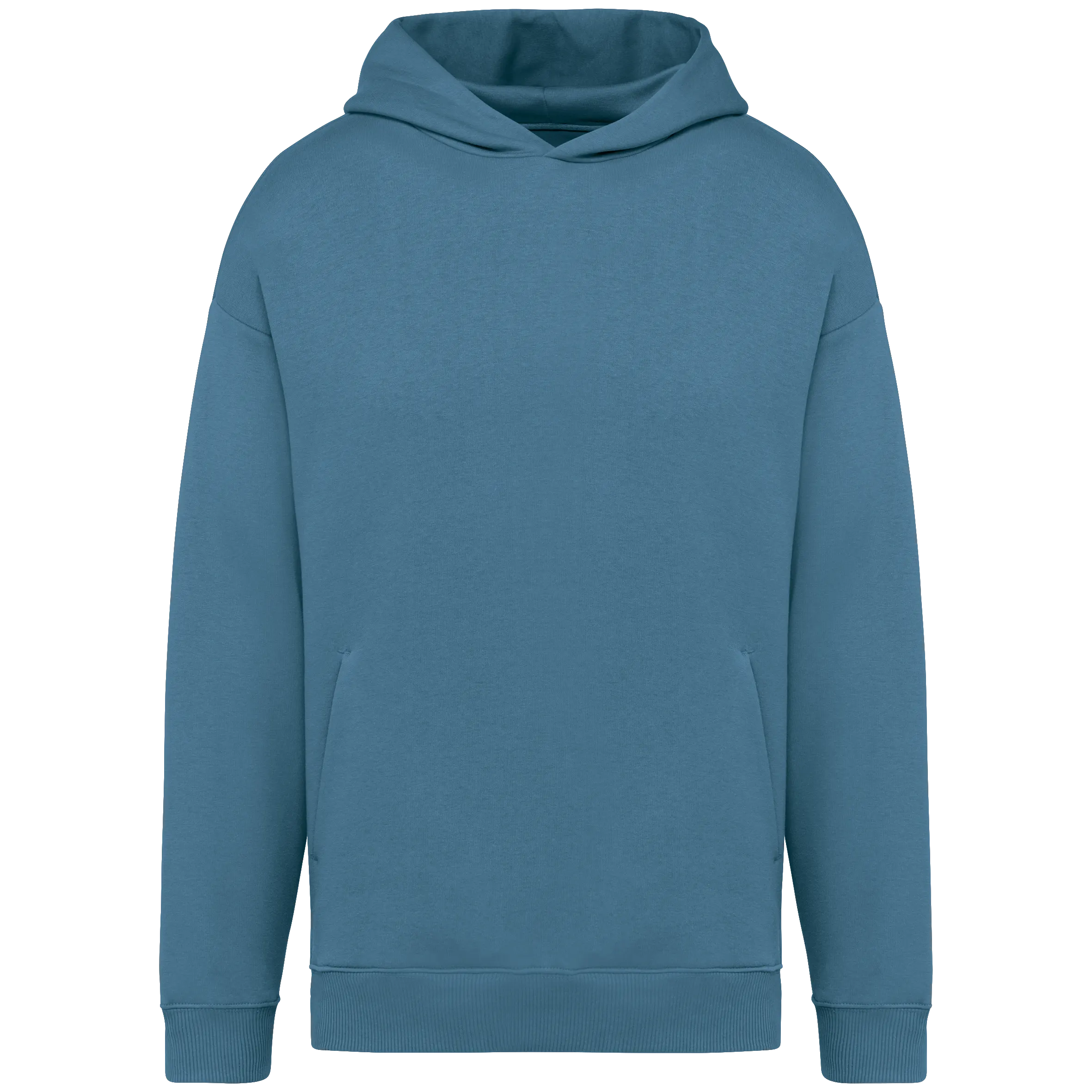 Sudadera ecorresponsable con capucha oversize unisex