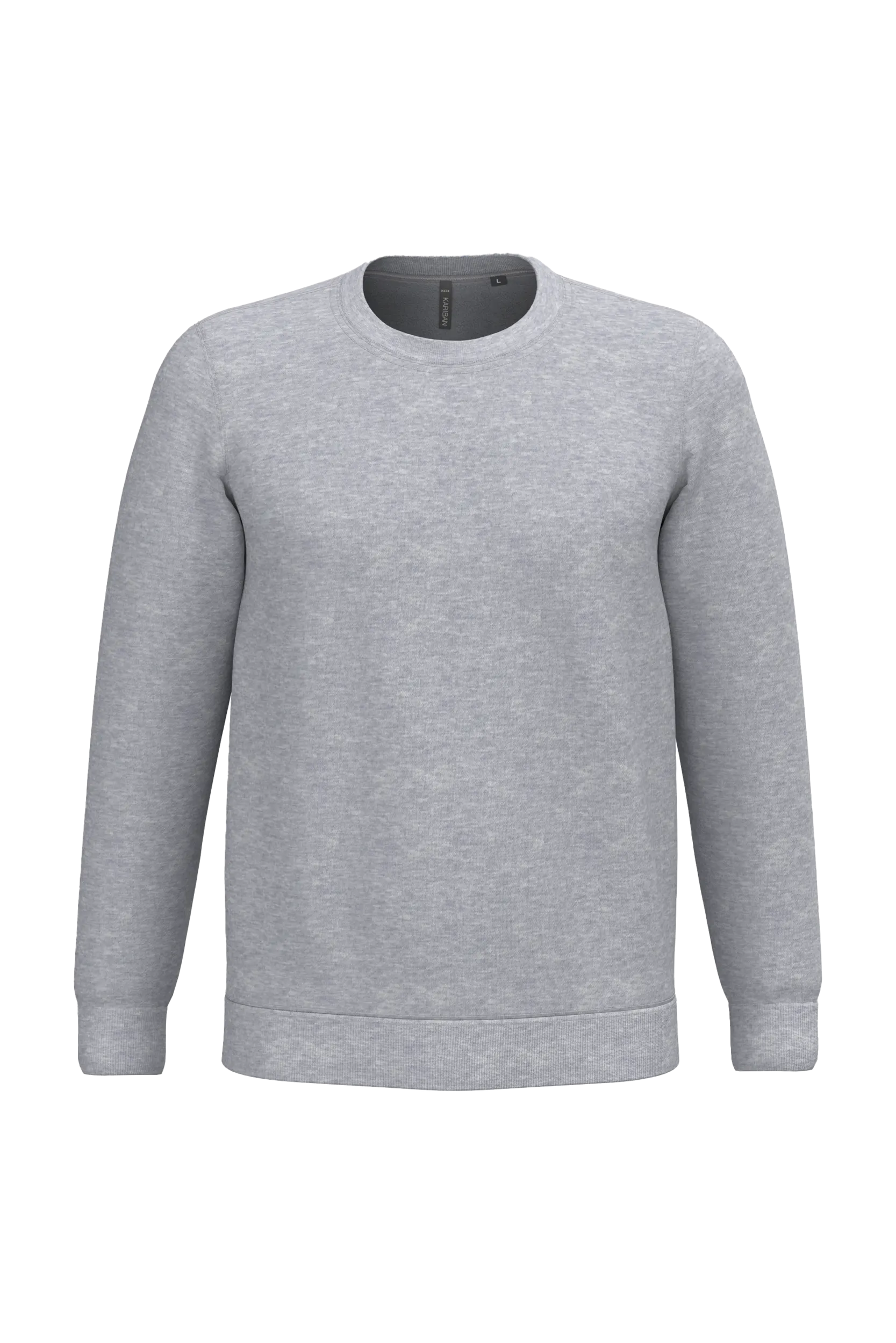 Sudadera cuello redondo