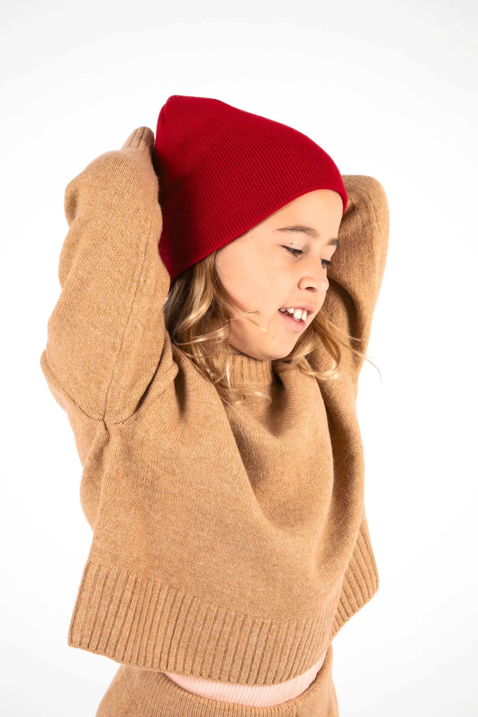 Gorro de punto para niños