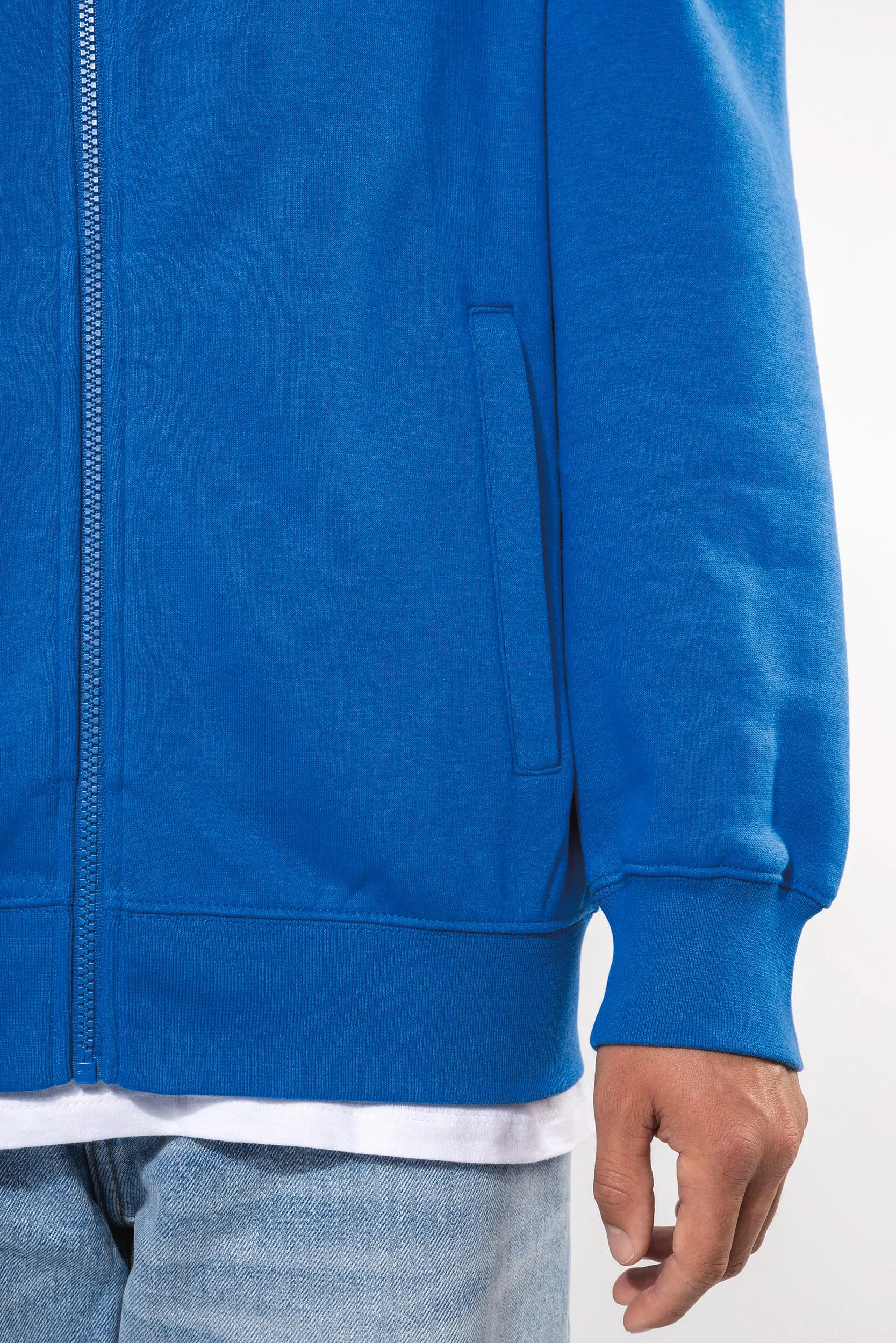 Chaqueta felpa hombre