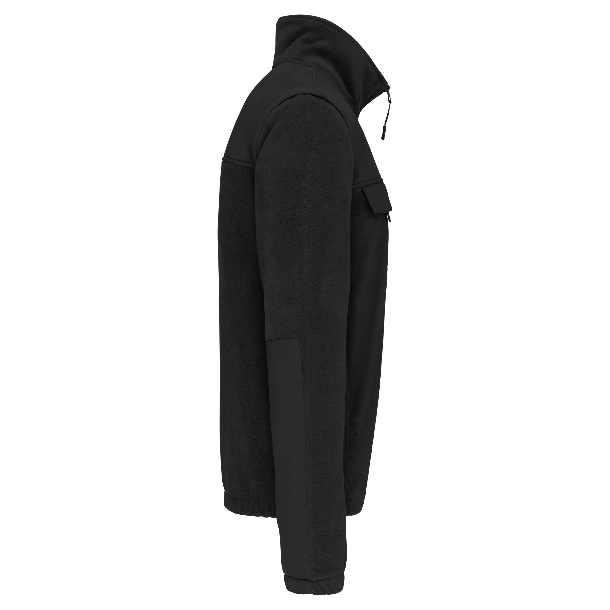 Chaqueta polar con mangas amovibles hombre