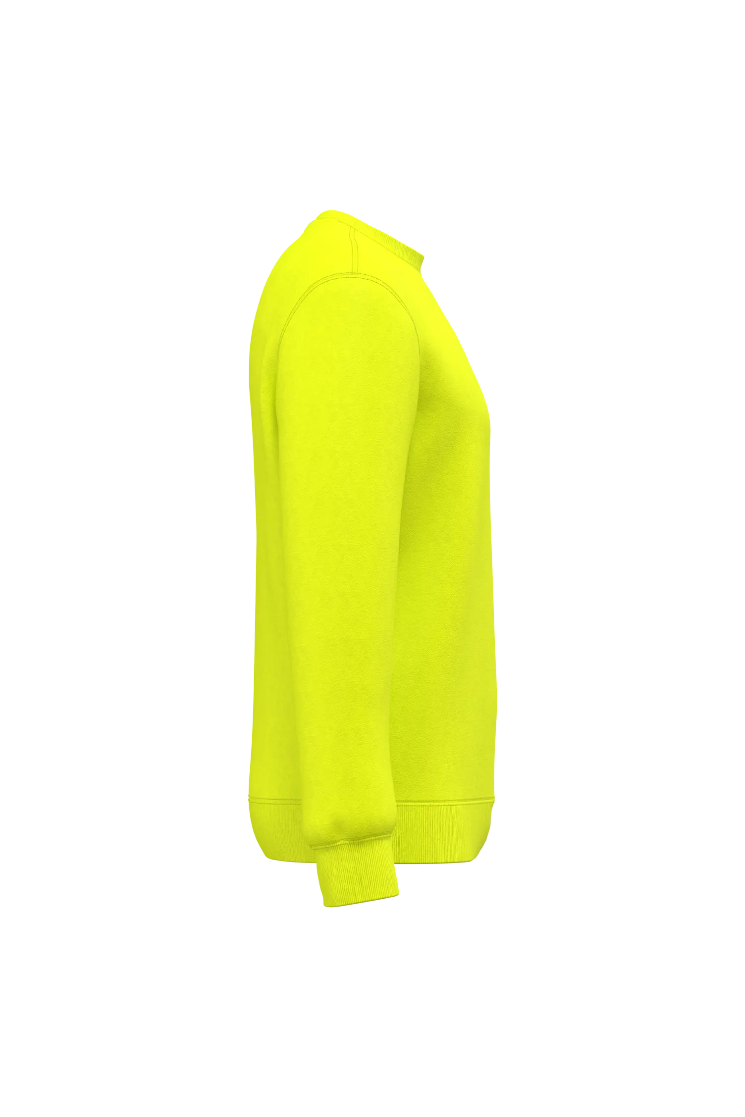 Sudadera cuello redondo reciclada unisex