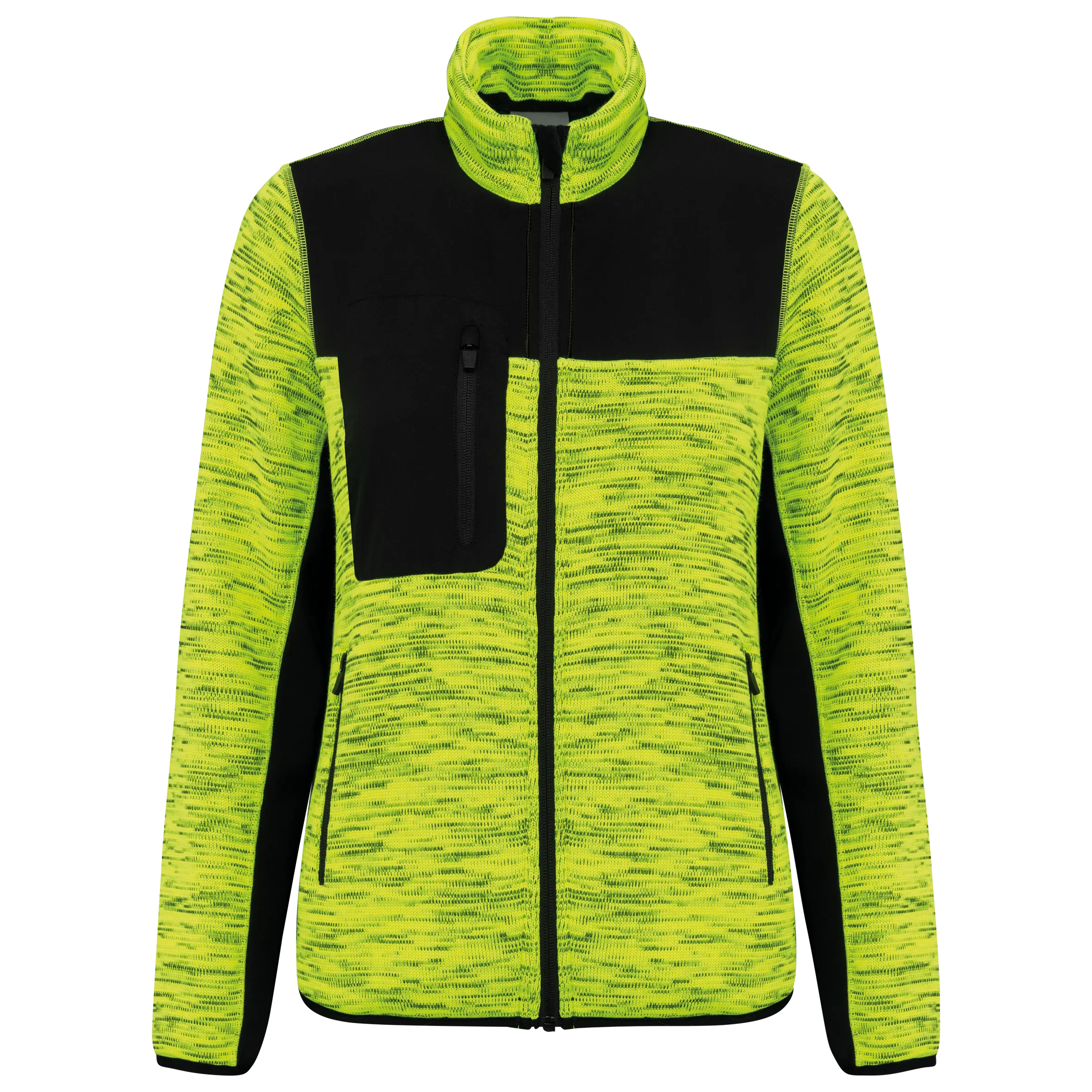 Chaqueta polytricot reciclada mujer