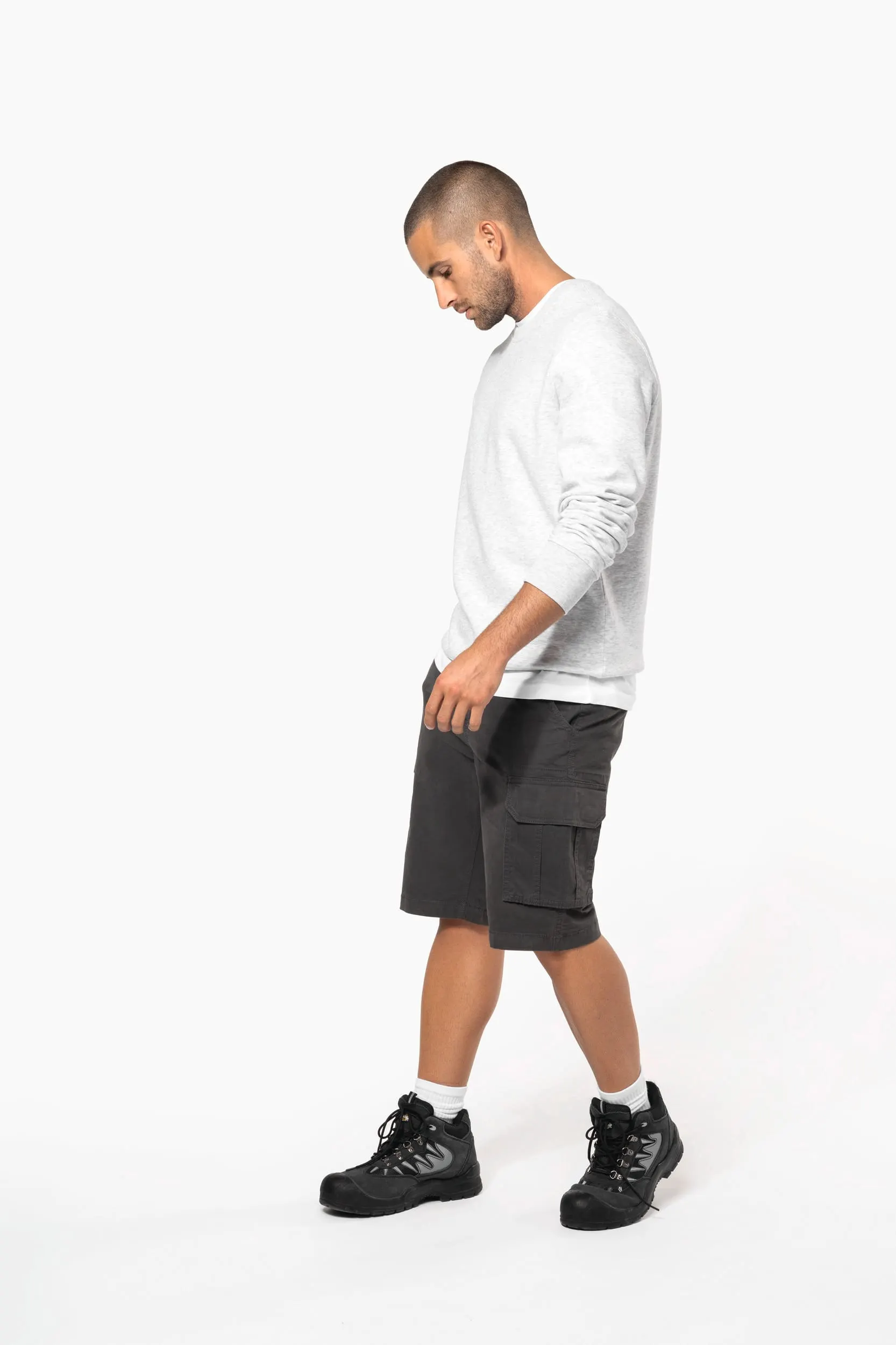 Bermuda multibolsillos hombre