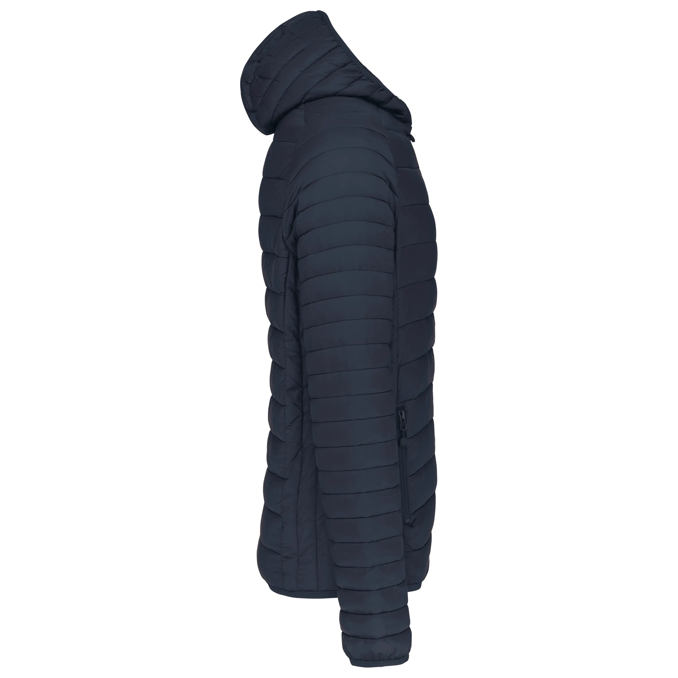 Chaqueta acolchada y ligera con capucha hombre