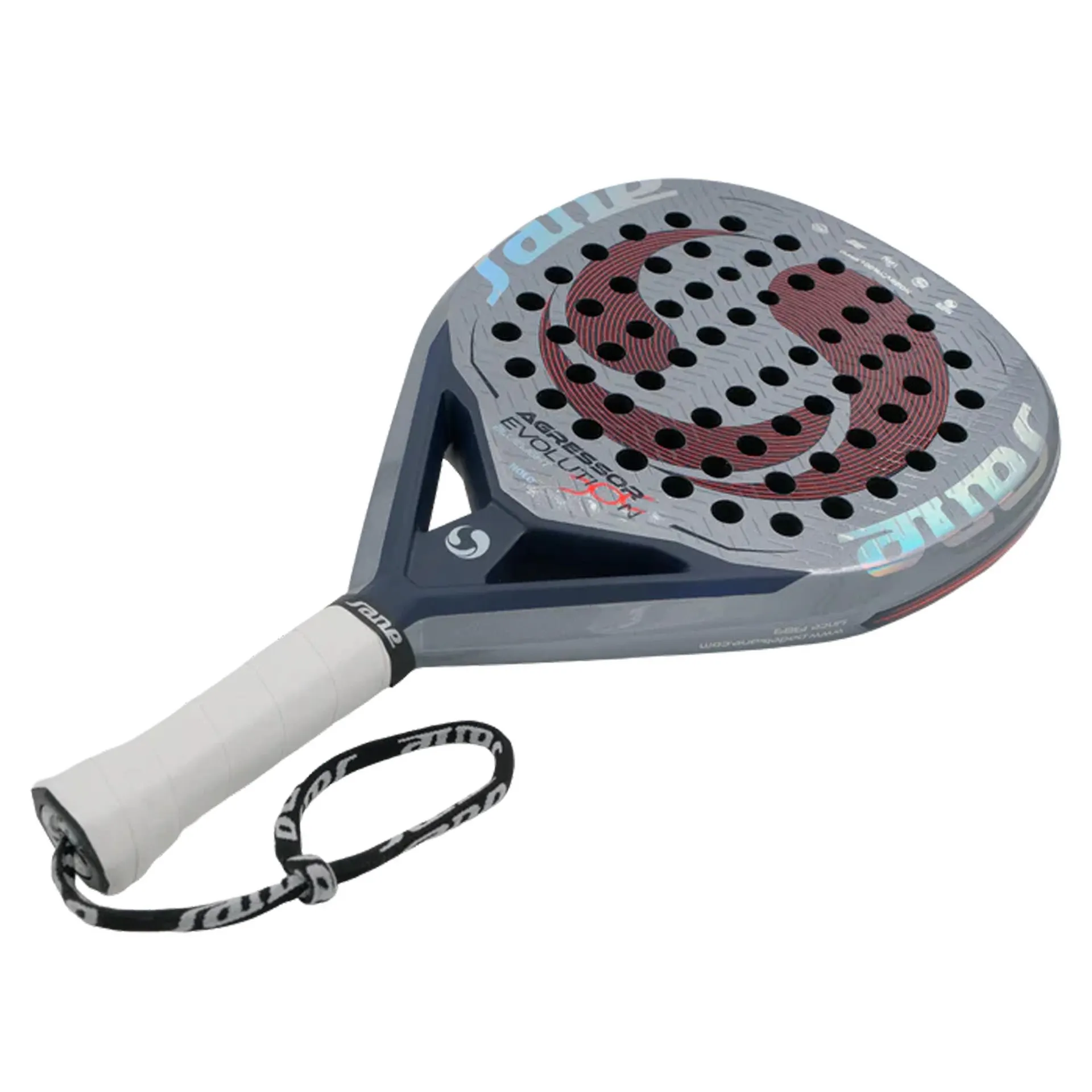 PALA DE PÁDEL SANE AGRESSOR BLUELIGHT
