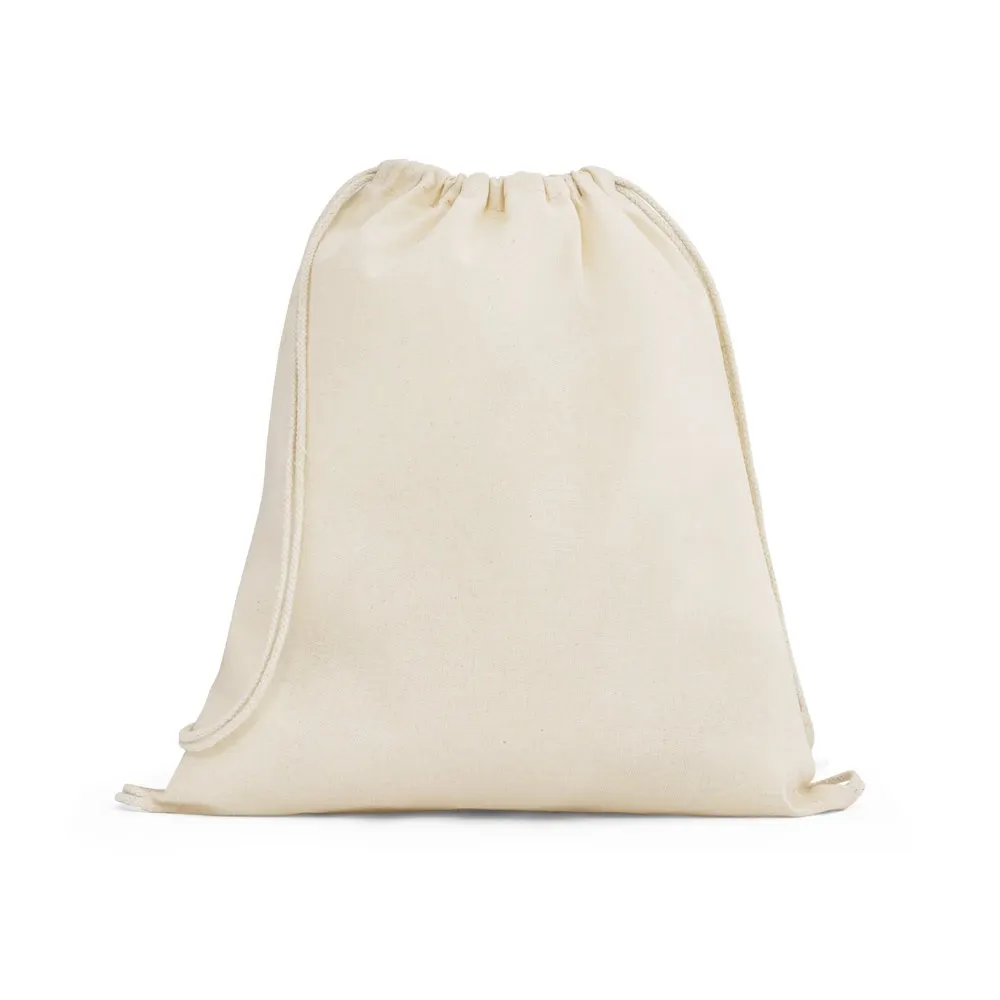 DAHAB. Bolsa tipo mochila 100% algodón (140 g/m²)