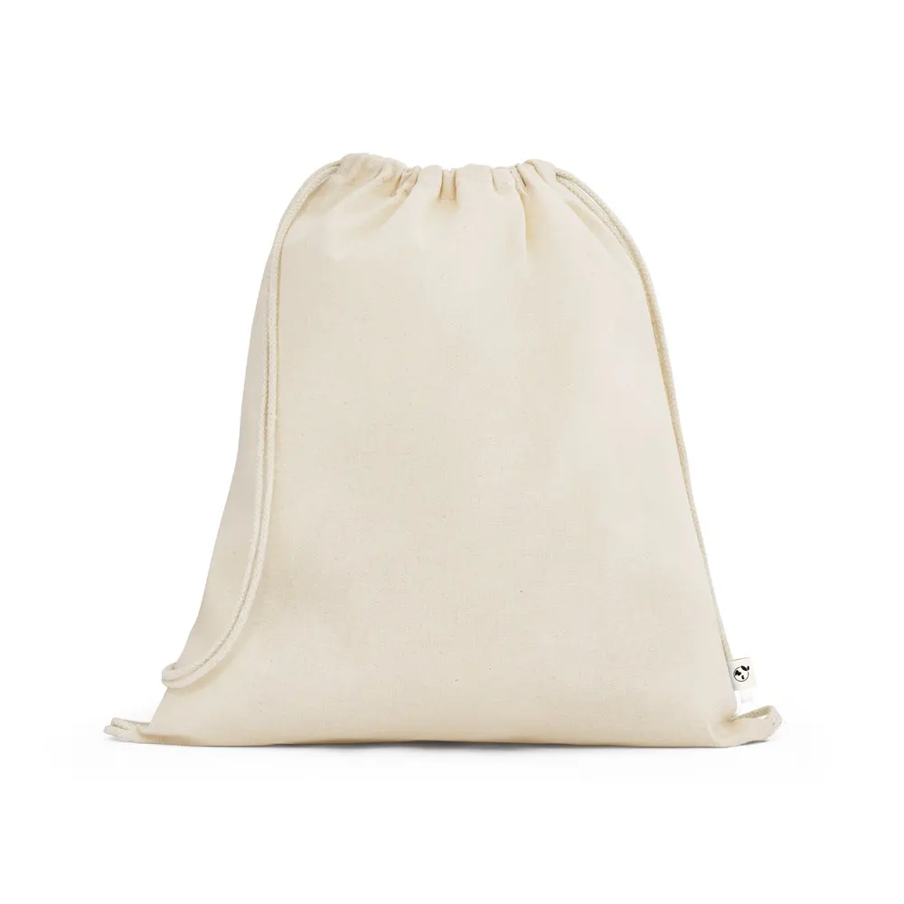 BELIZE. Bolsa tipo mochila 100% algodón orgánico (140 g/m²)