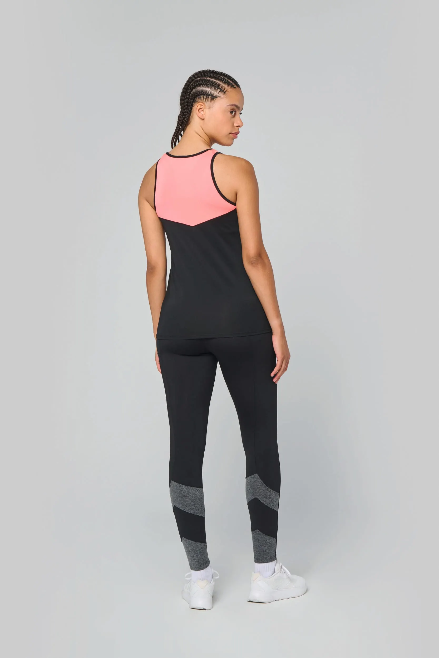 Leggings bicolor mujer