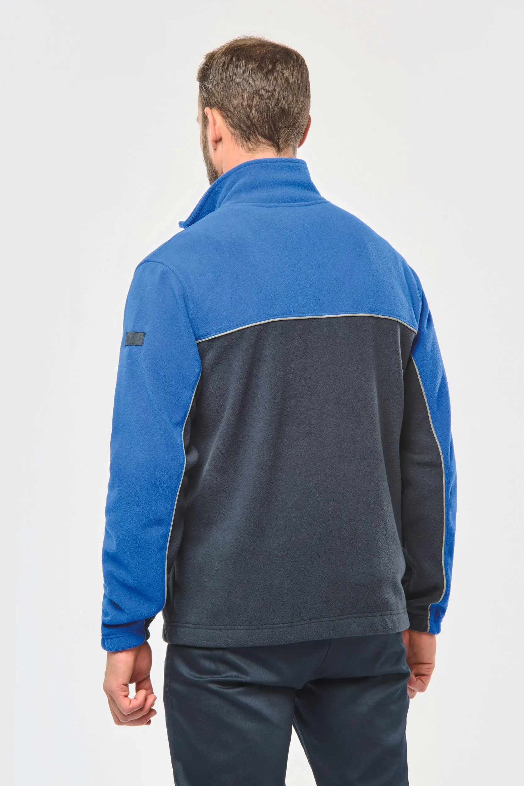 Chaqueta micropolar bicolor ecorresponsable - Unisex