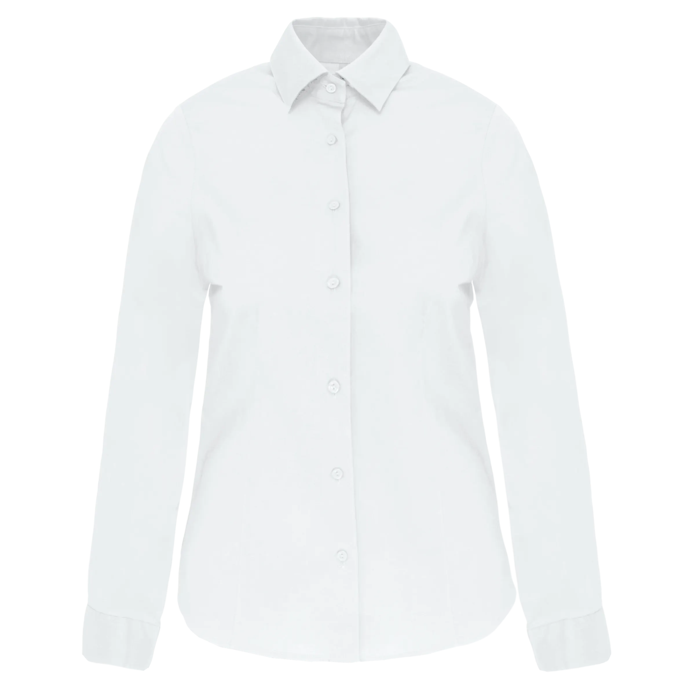 Camisa stretch manga larga mujer