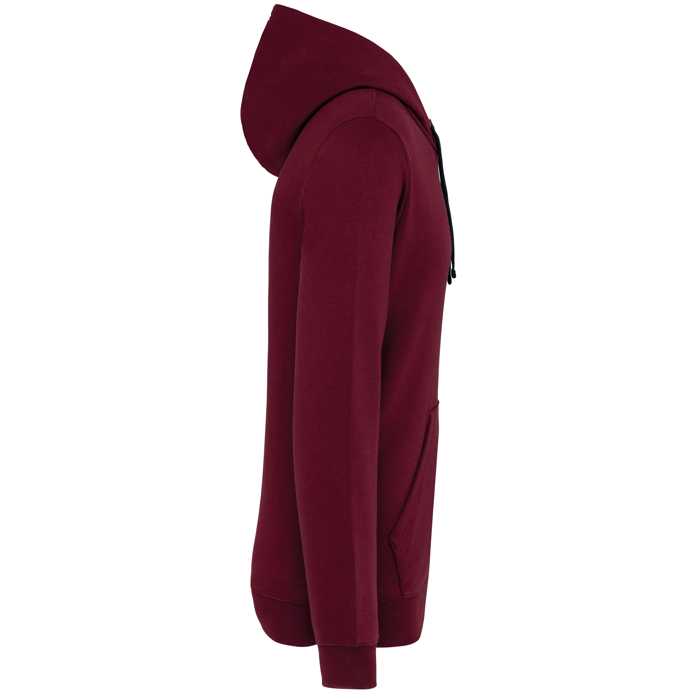 Sudadera capucha contrastada hombre