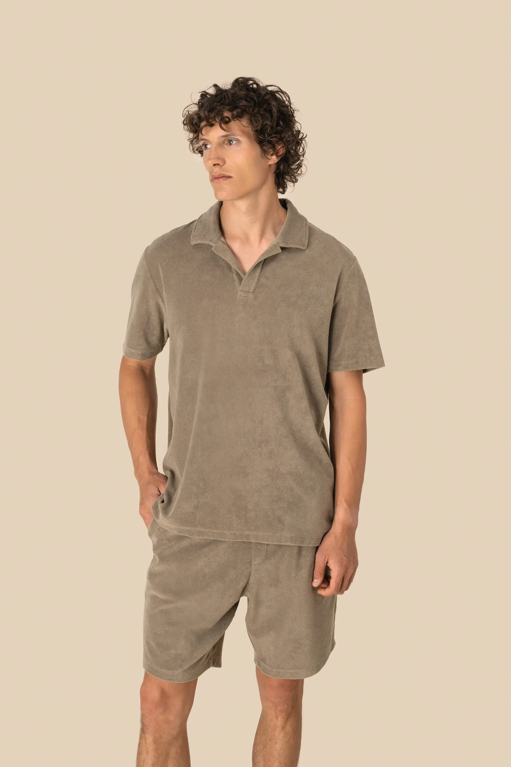 Short ecorresponsable de rizo hombre